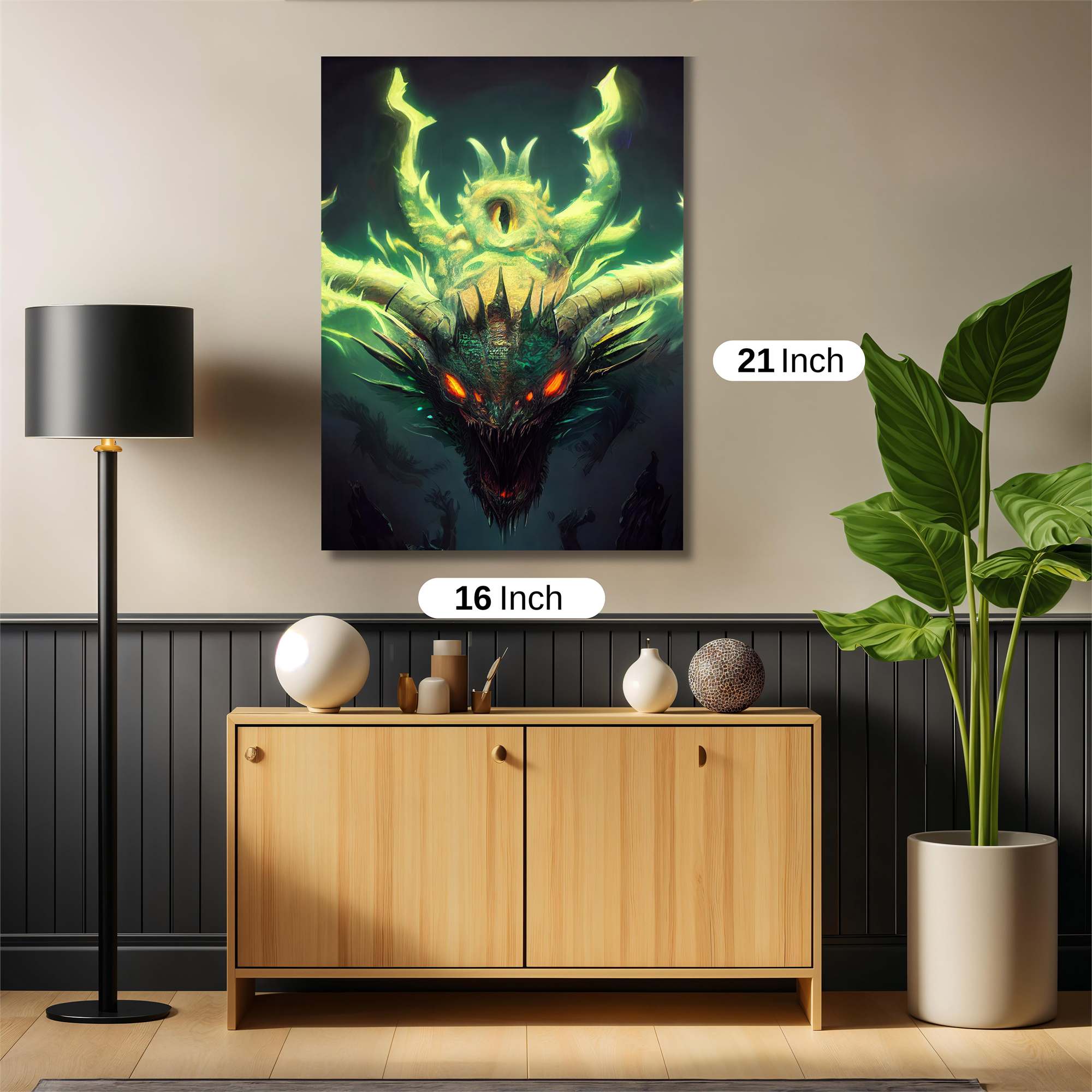 Dragon Unleashed Safe Wall Magnetic / M