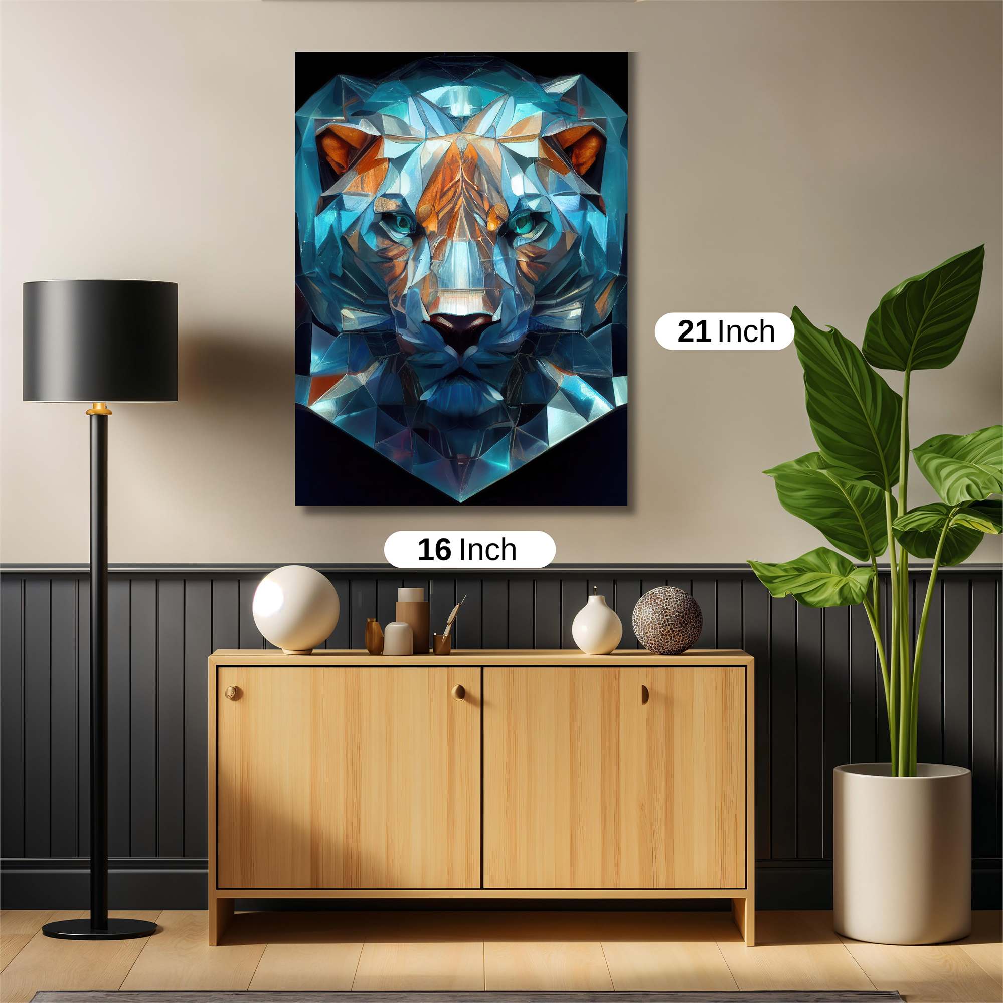 Tiger Prism Safe Wall Magnetic / M