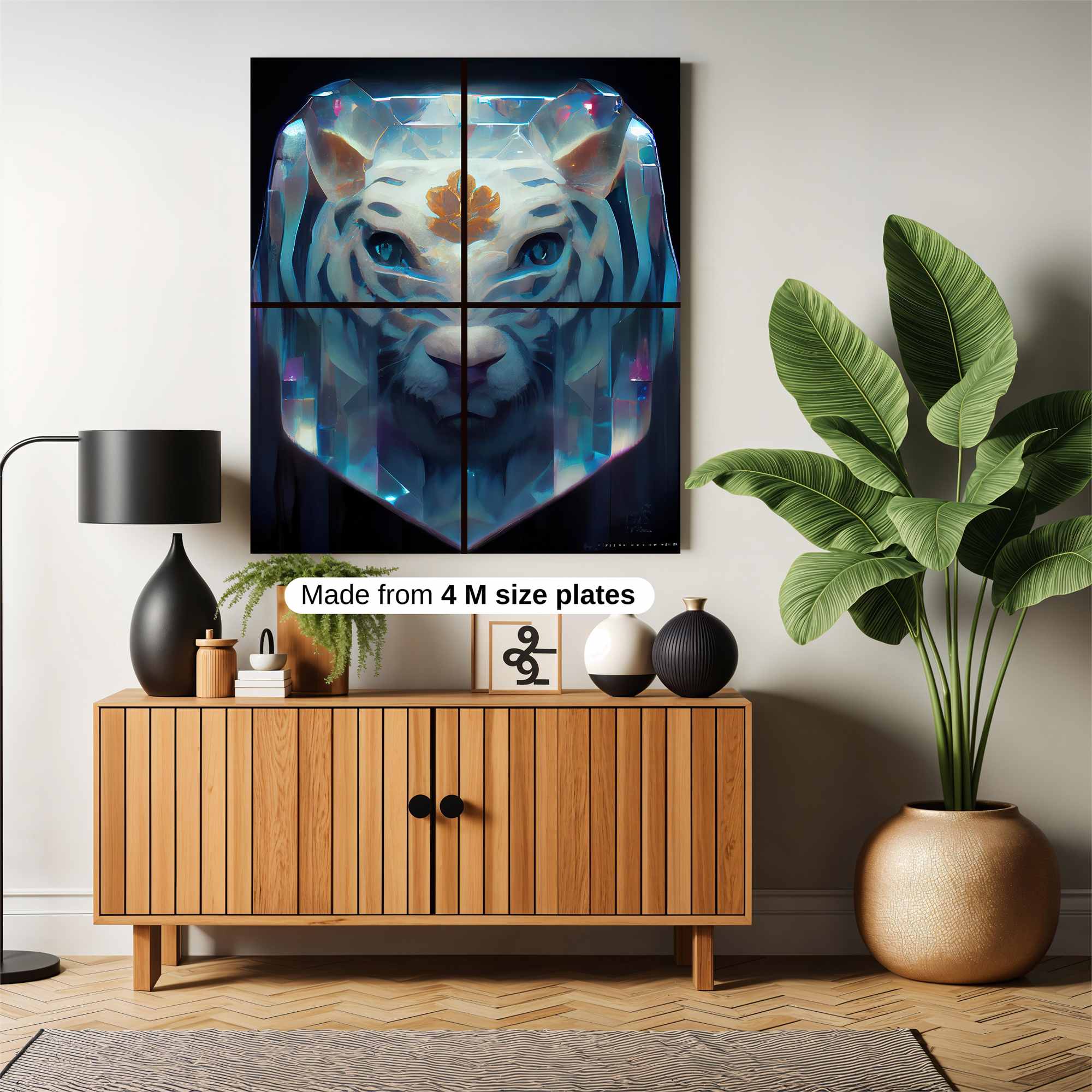 Crystal Serenity Safe Wall Magnetic / M