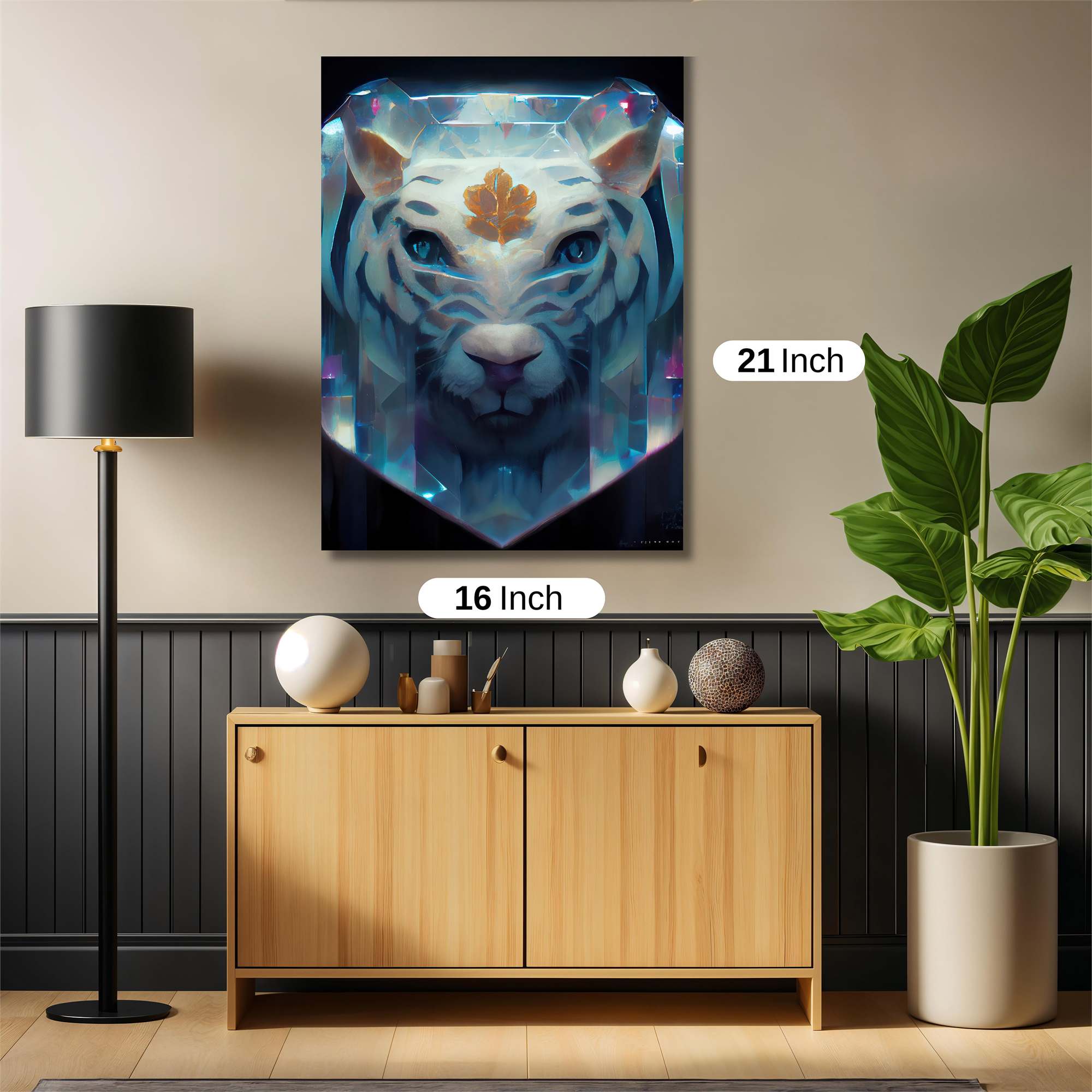 Crystal Serenity Safe Wall Magnetic / M