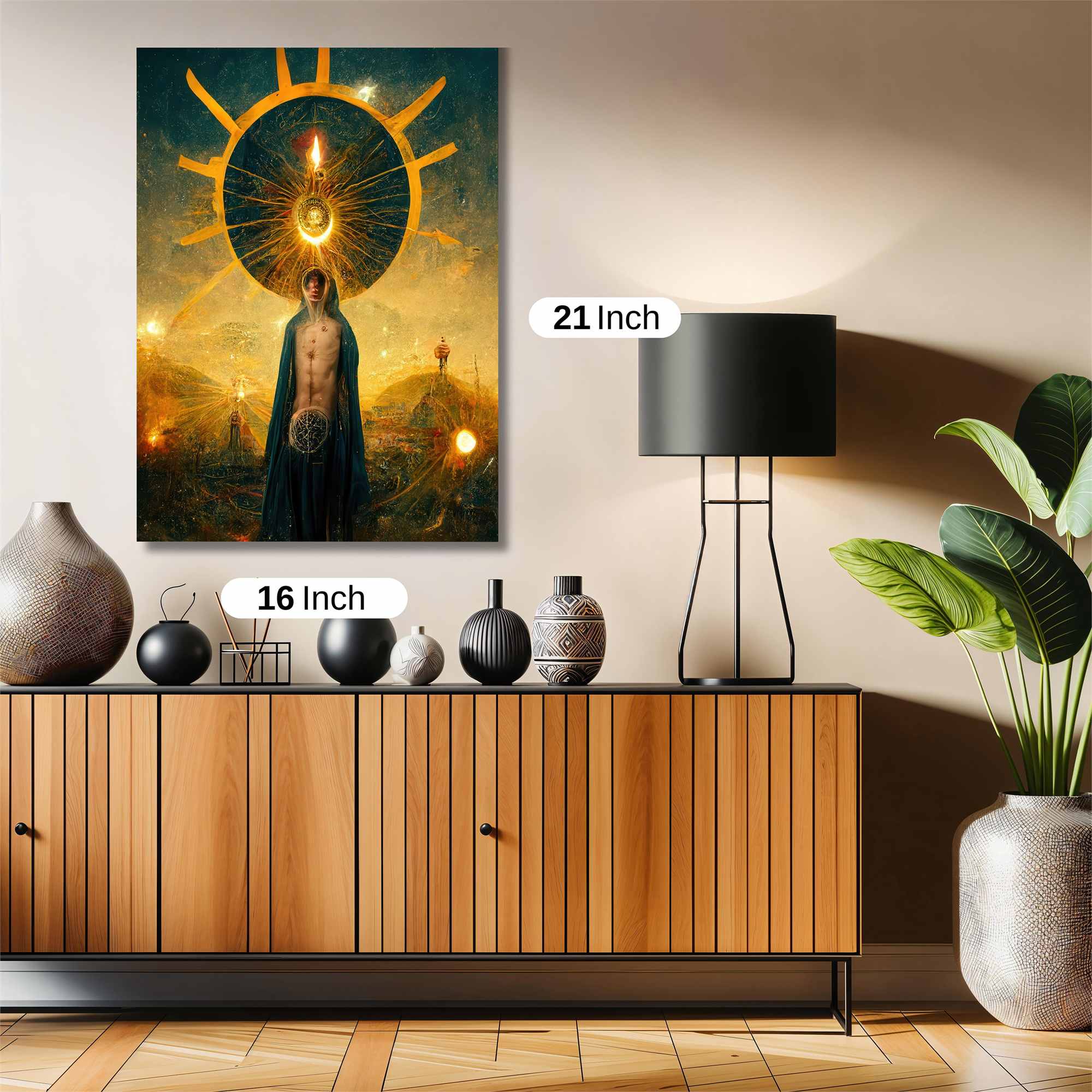 Sunlit Oracle Safe Wall Magnetic / M