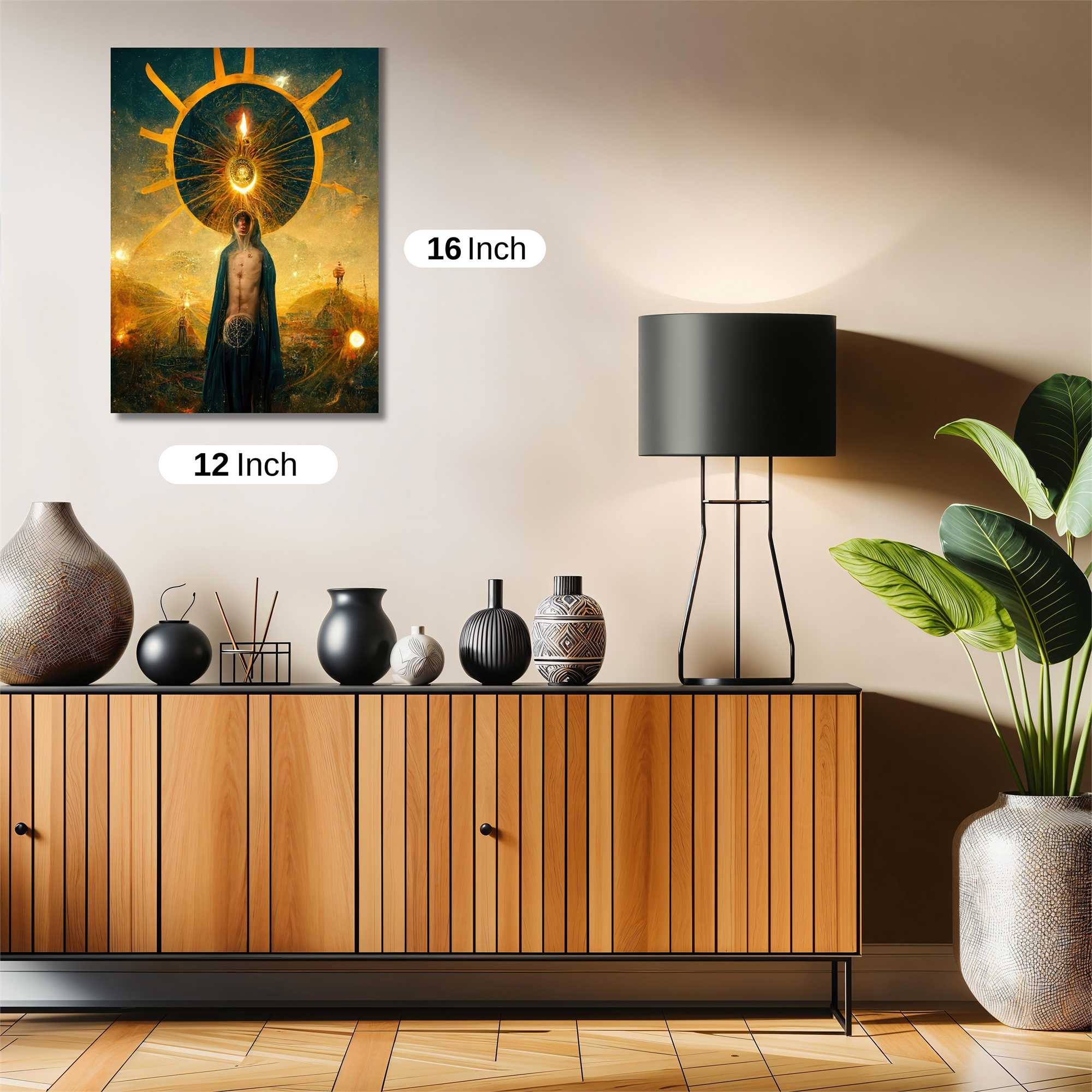 Sunlit Oracle Safe Wall Magnetic / M