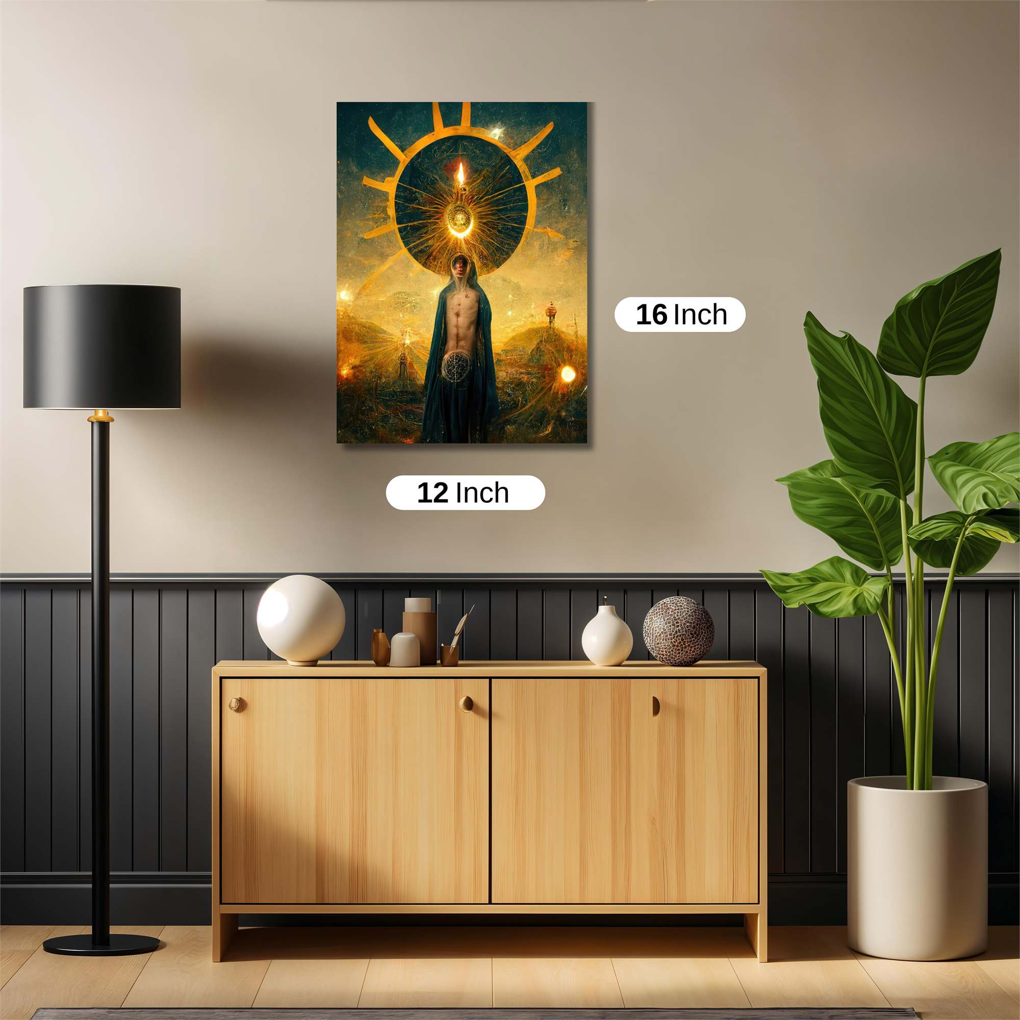 Sunlit Oracle Safe Wall Magnetic / M