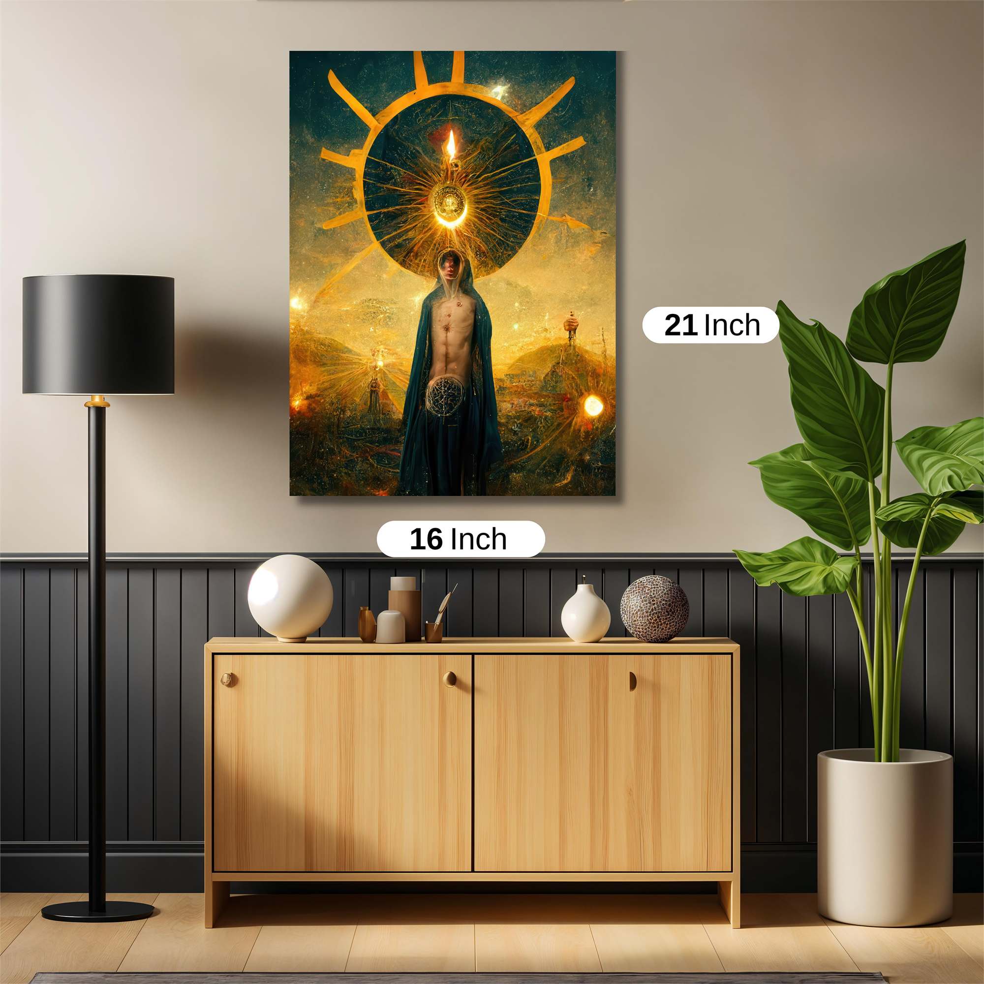 Sunlit Oracle Safe Wall Magnetic / M