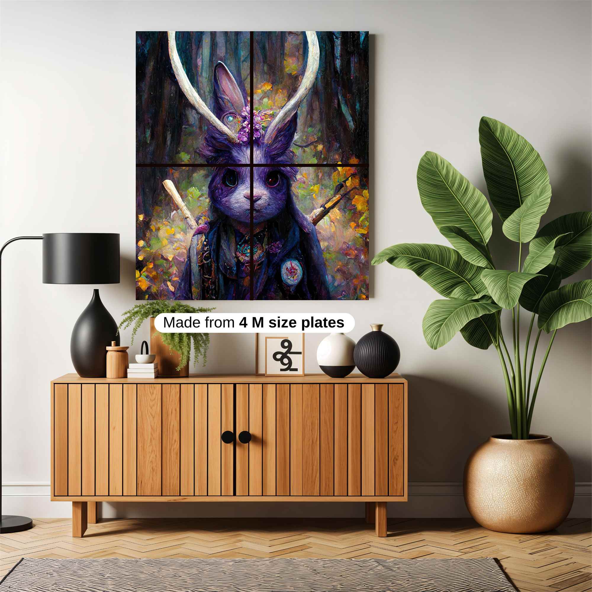 Mystic Hare Safe Wall Magnetic / M