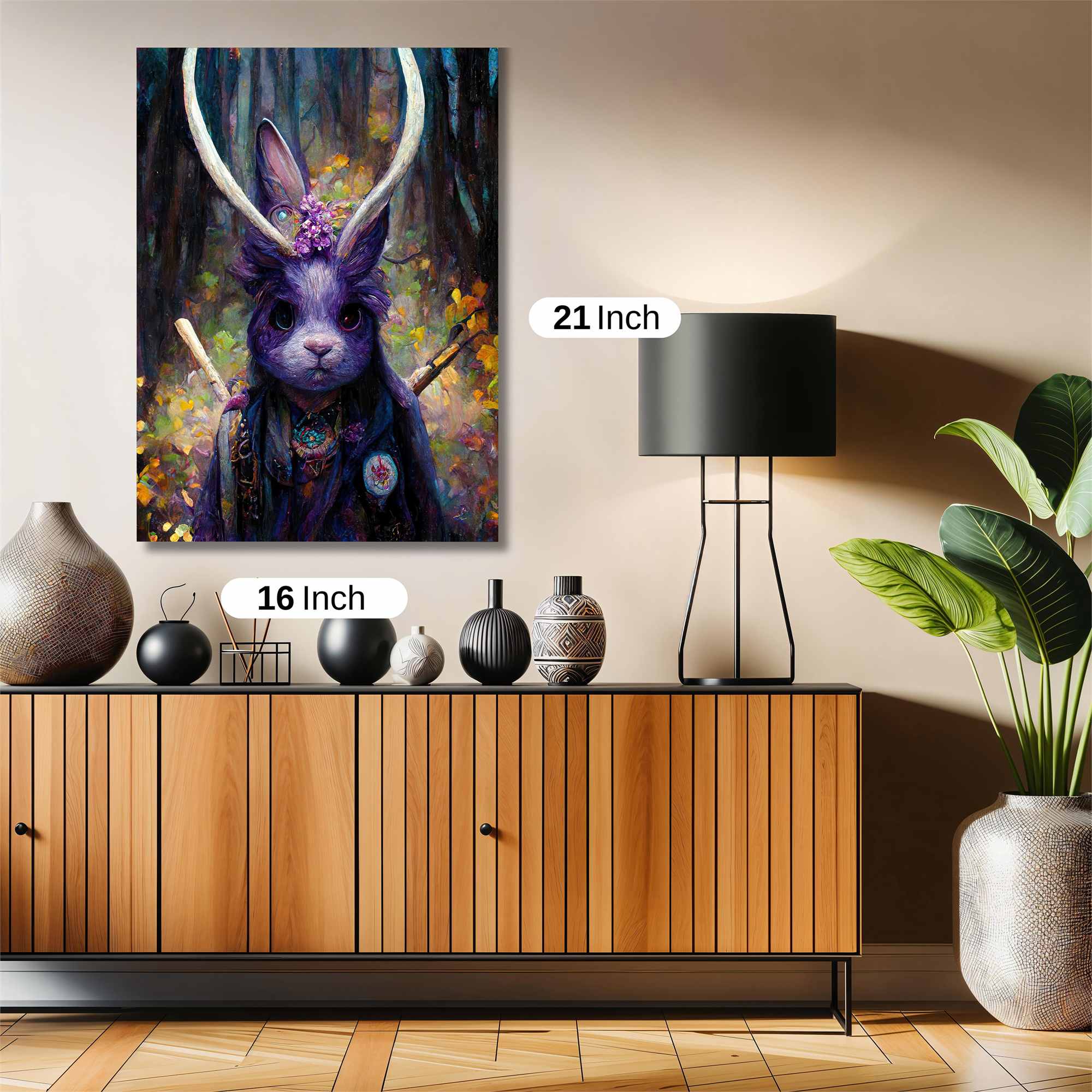 Mystic Hare Safe Wall Magnetic / M