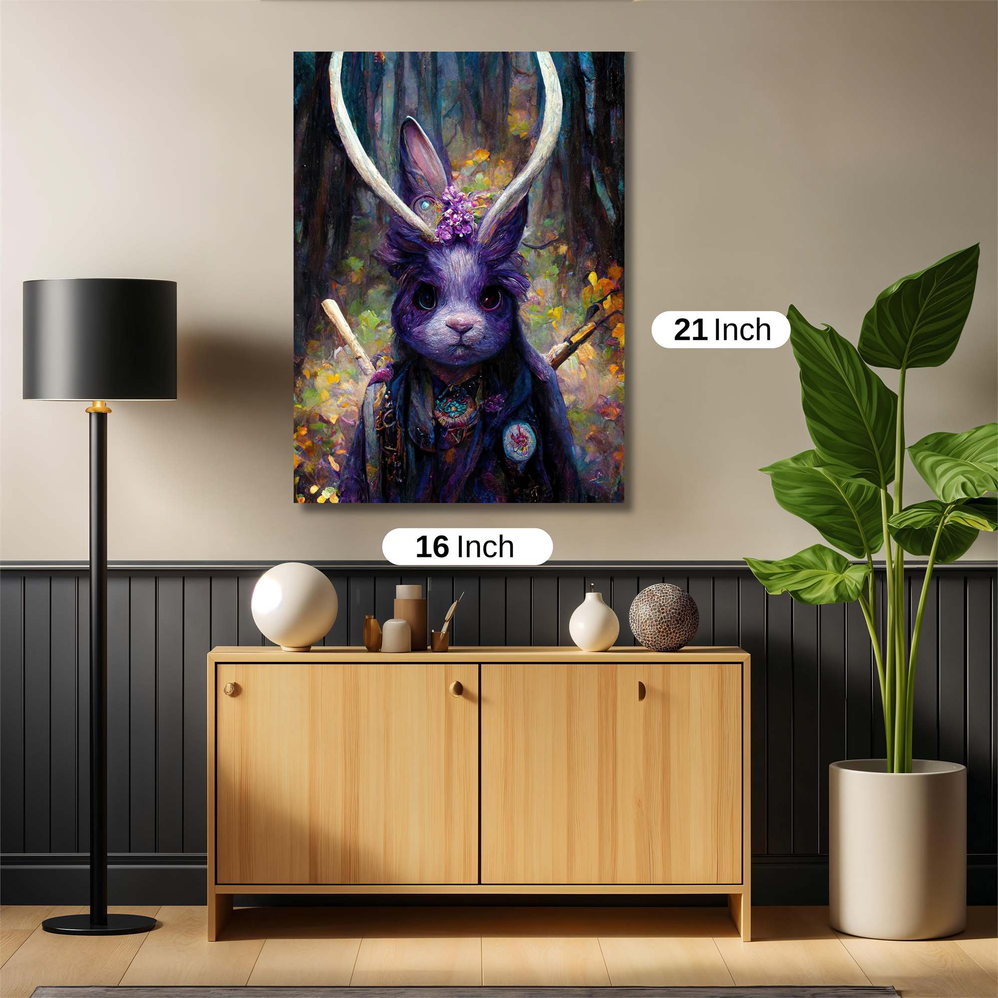 Mystic Hare Safe Wall Magnetic / M