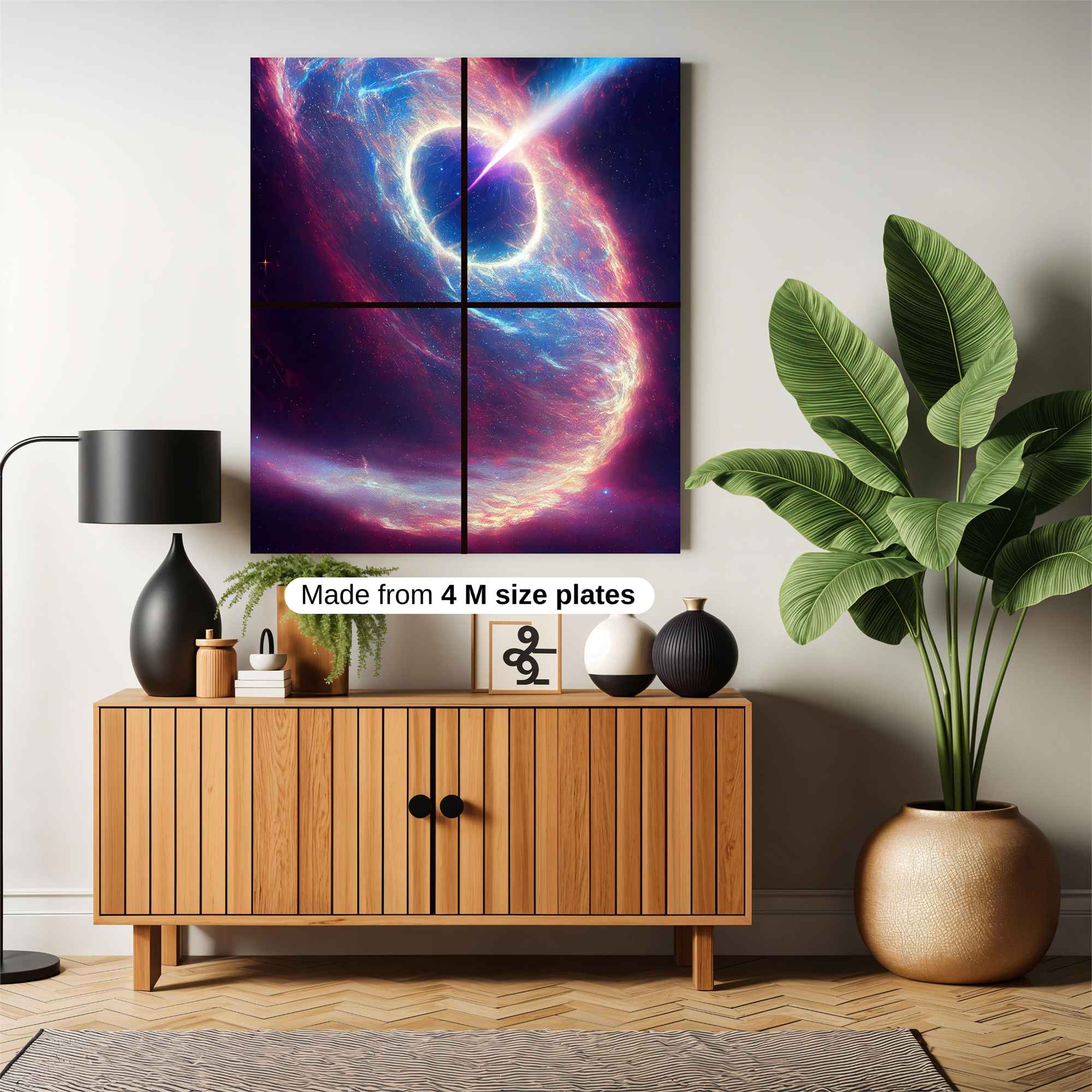 Blackhole Radiance Safe Wall Magnetic / M