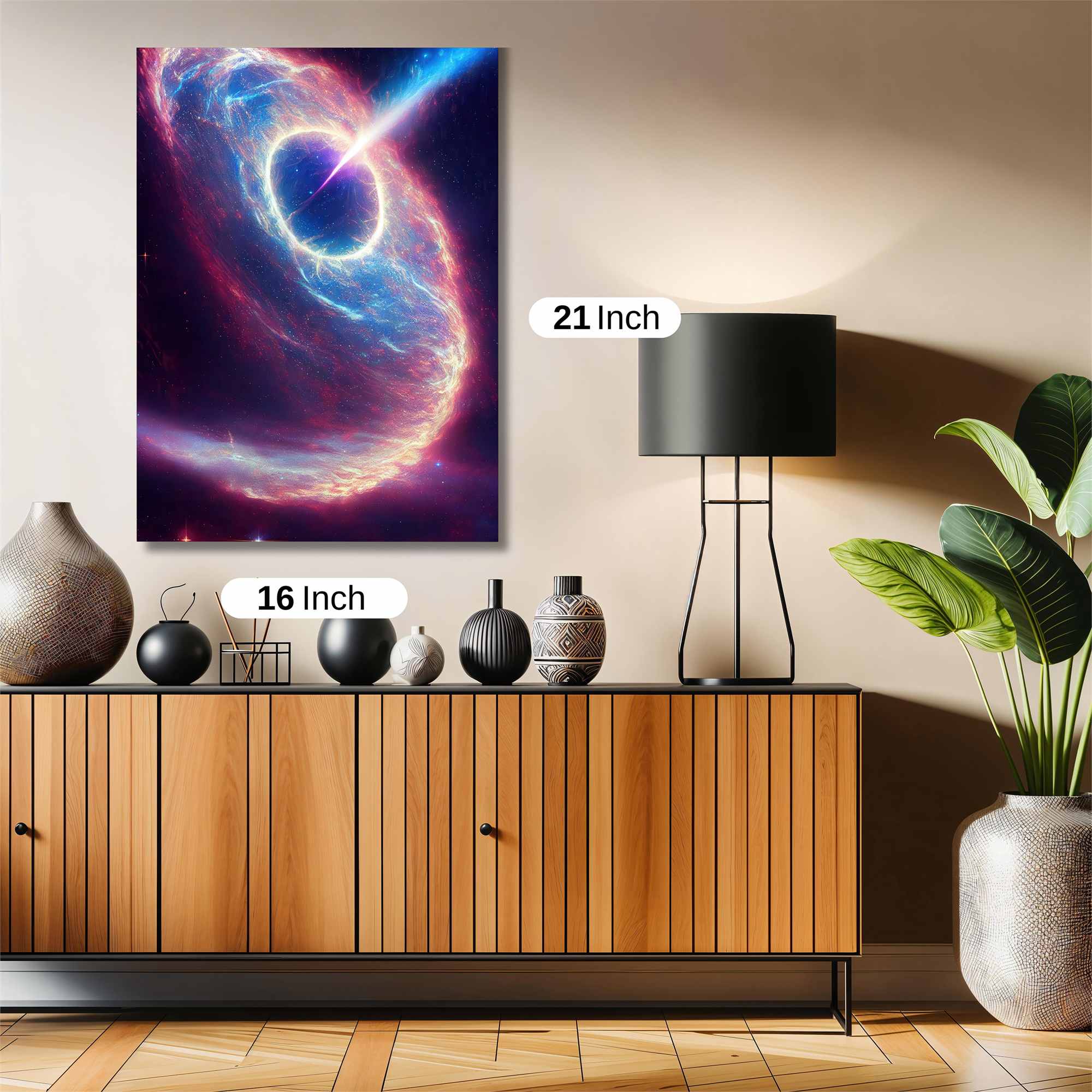 Blackhole Radiance Safe Wall Magnetic / M