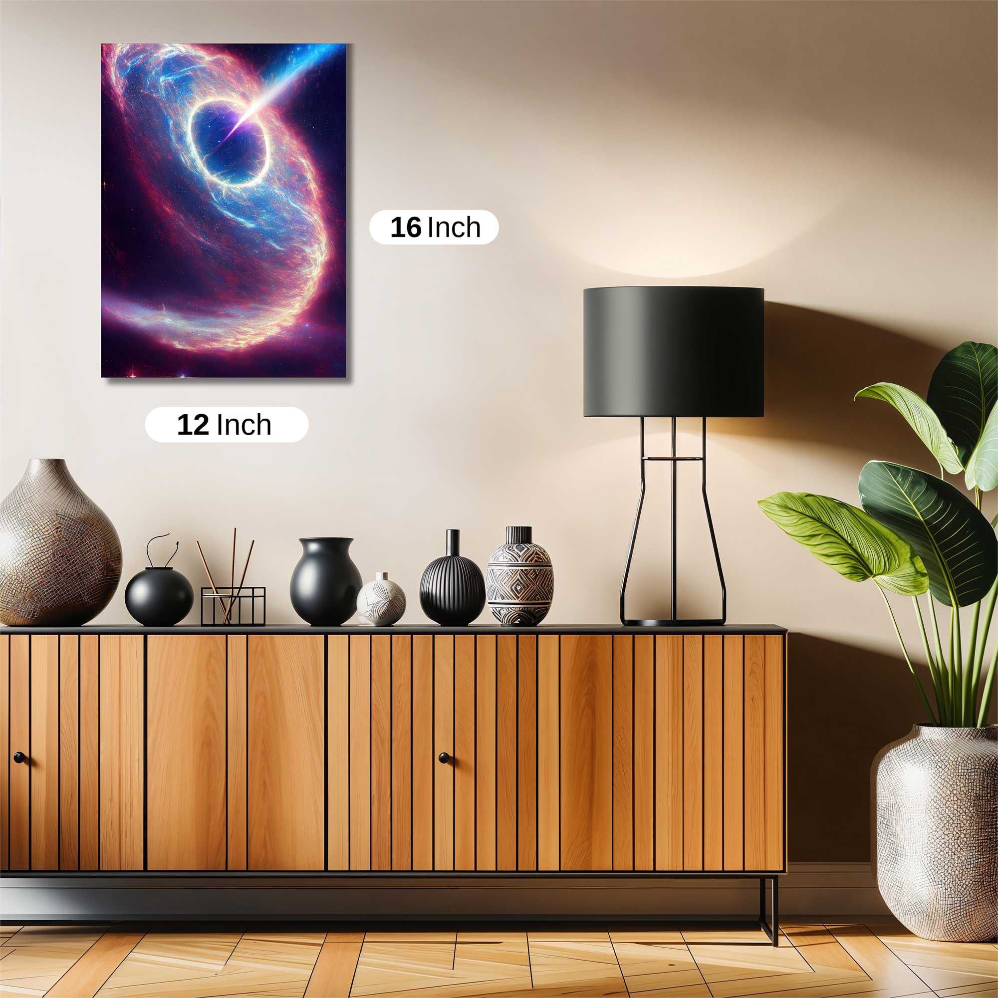 Blackhole Radiance Safe Wall Magnetic / M