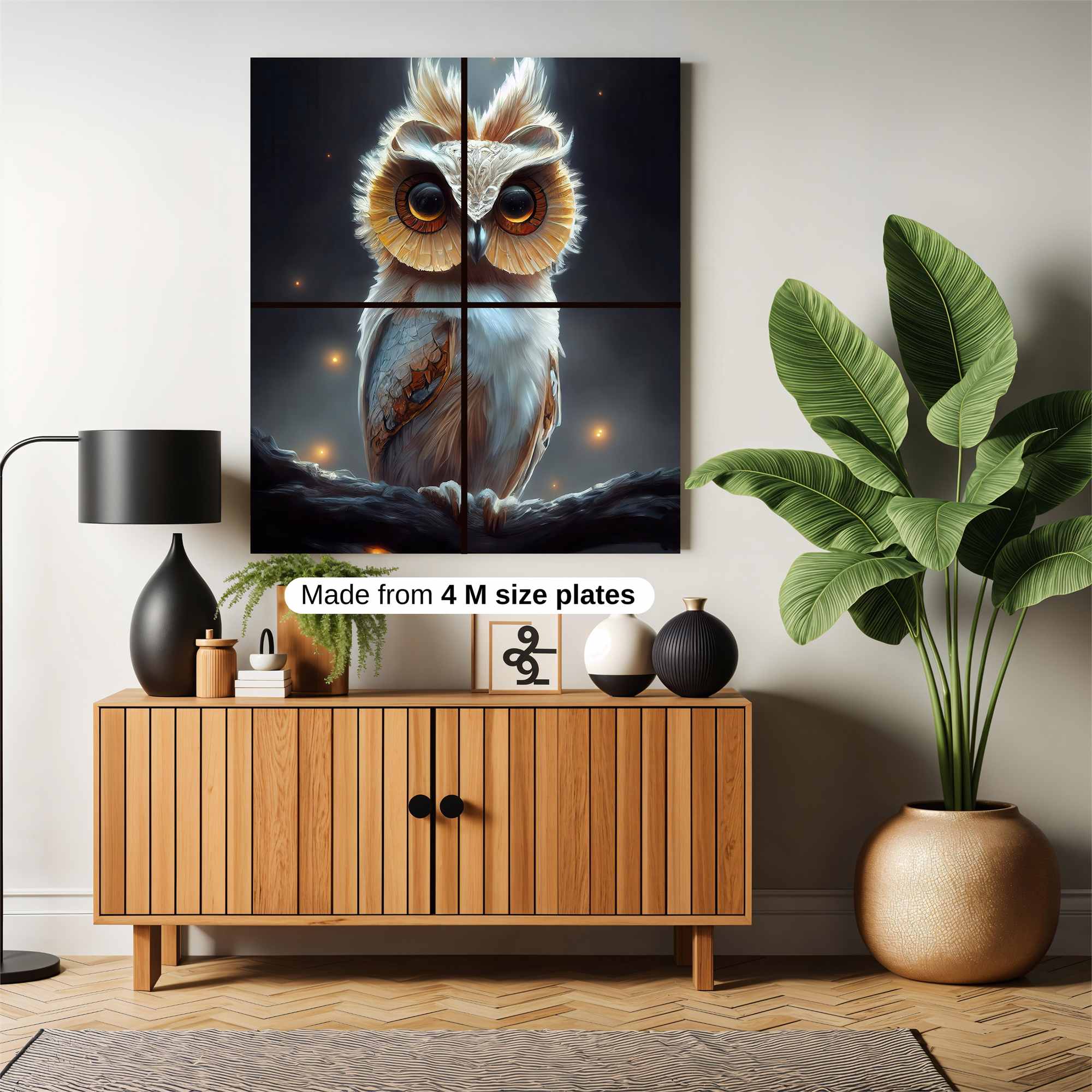 Owl Radiance Safe Wall Magnetic / M