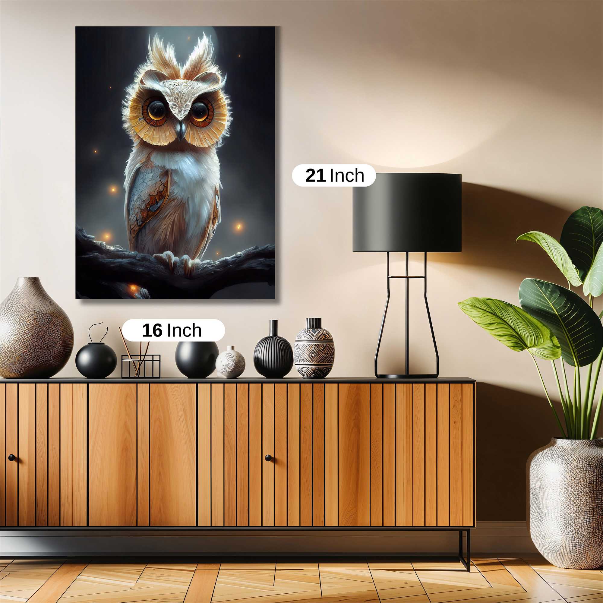 Owl Radiance Safe Wall Magnetic / M