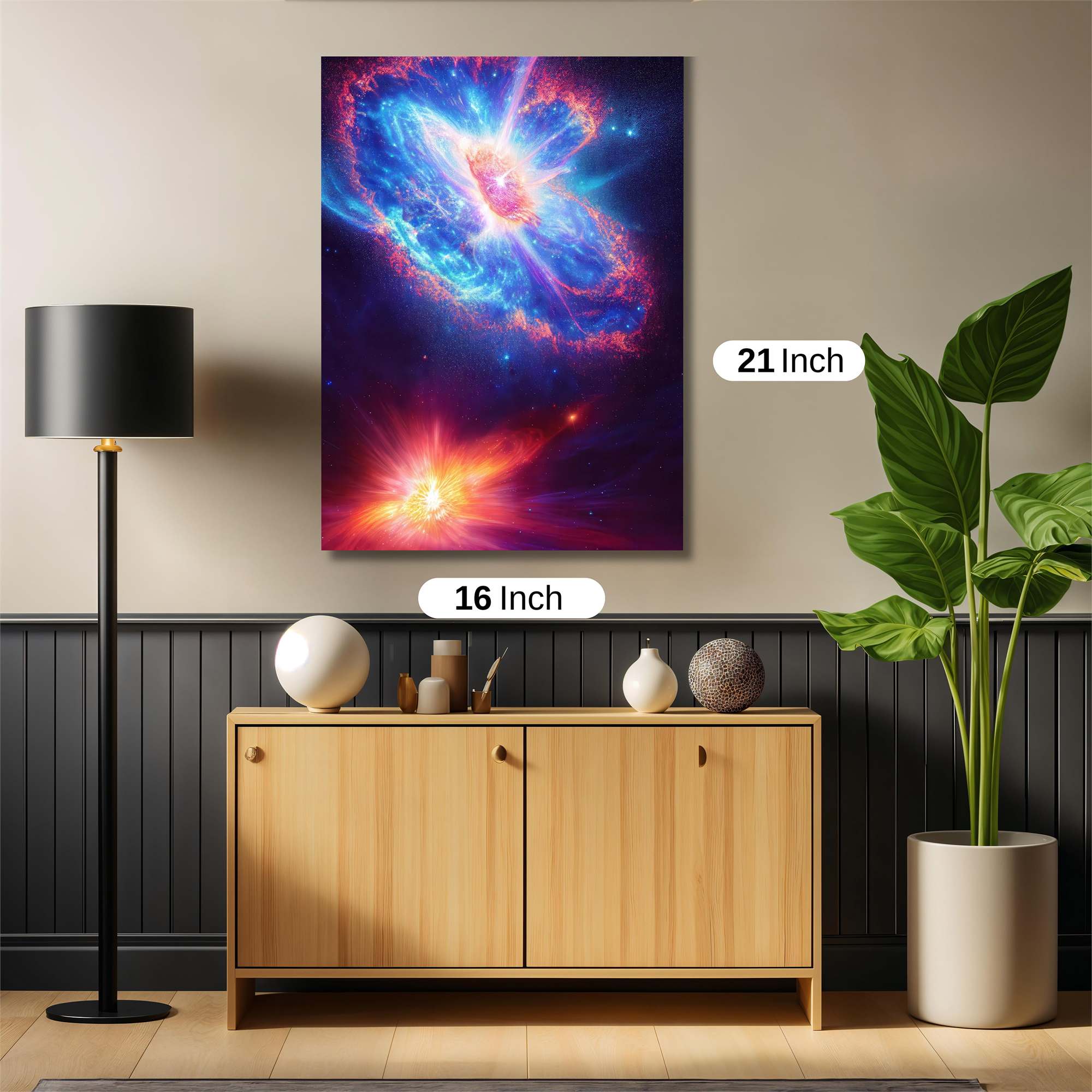 Butterfly Radiance Safe Wall Magnetic / M