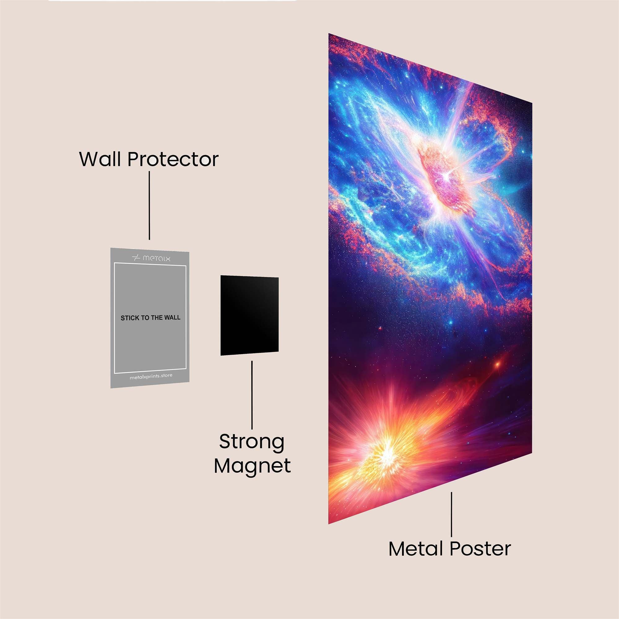 Butterfly Radiance Safe Wall Magnetic / M