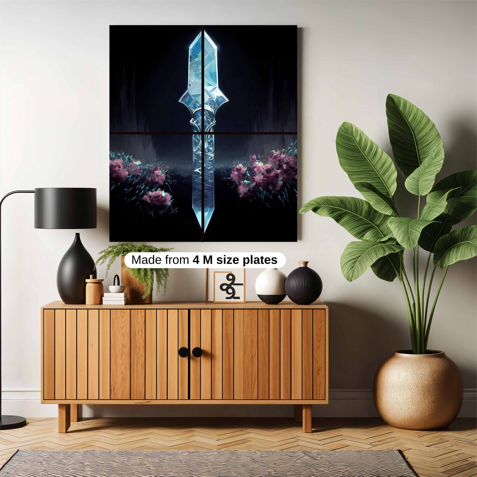 Crystal Serenity Safe Wall Magnetic / M