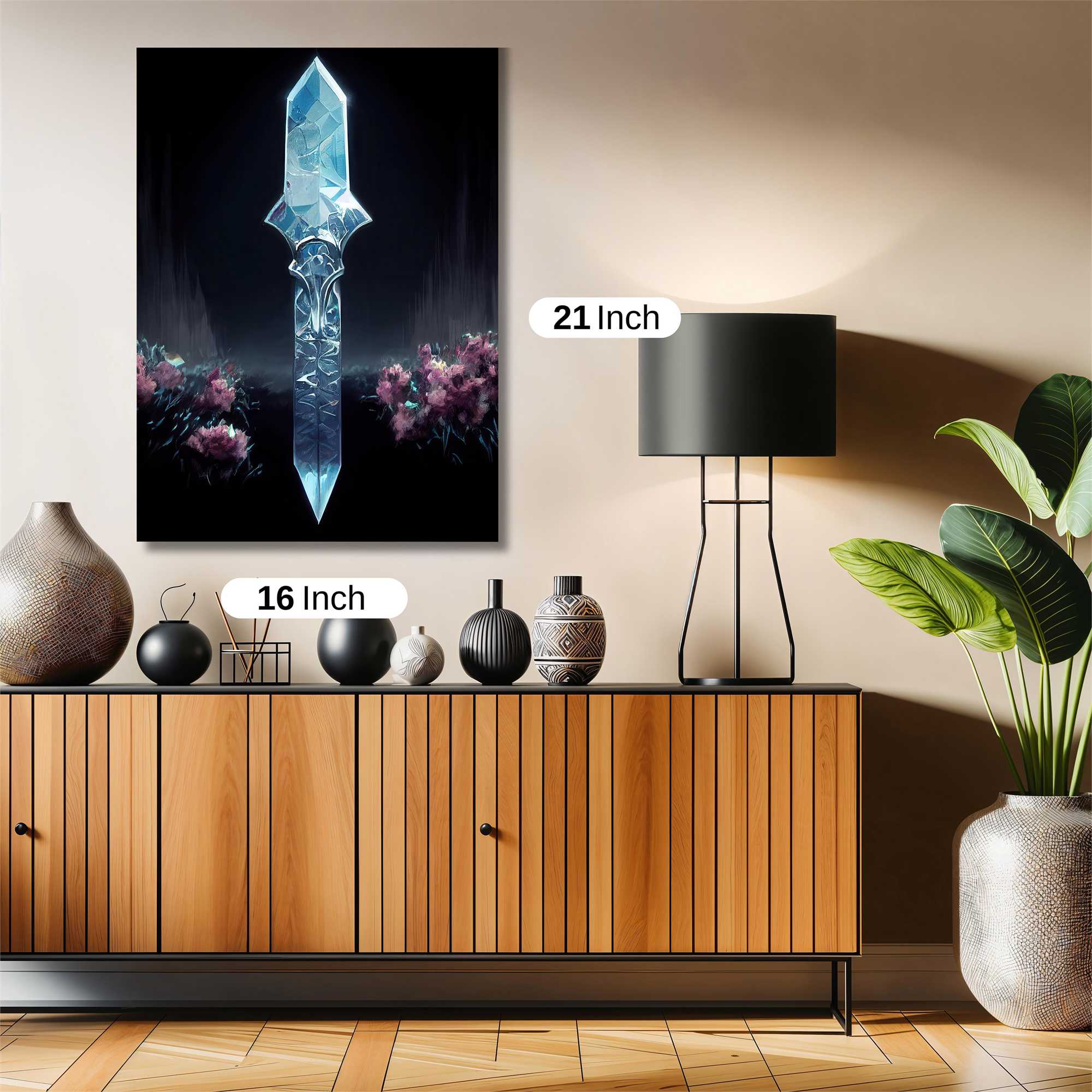 Crystal Serenity Safe Wall Magnetic / M