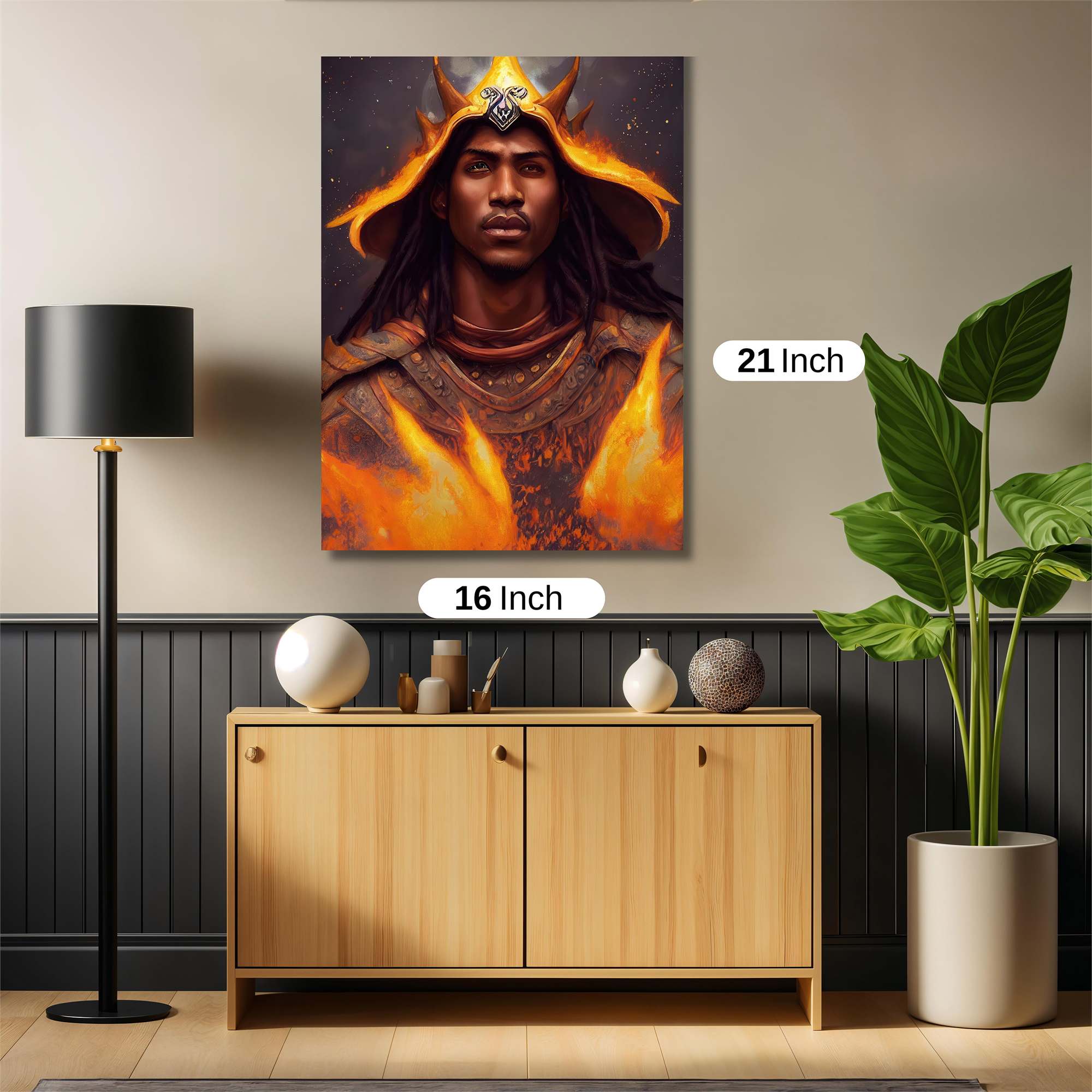 Warrior Blaze Safe Wall Magnetic / M