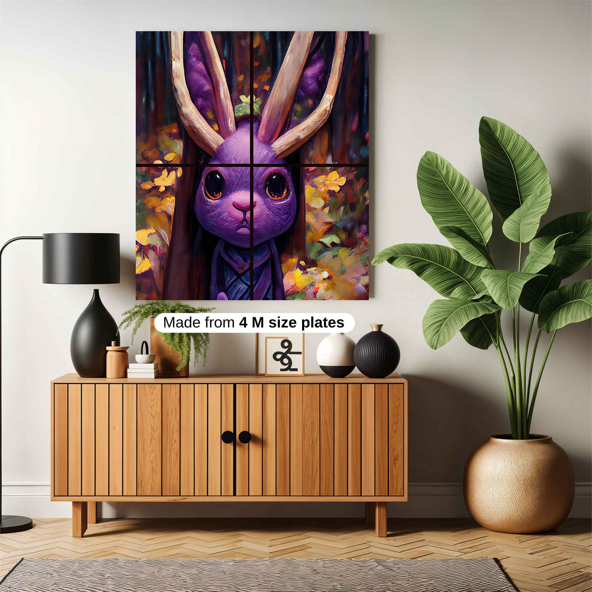 Mystic Rabbit Safe Wall Magnetic / M