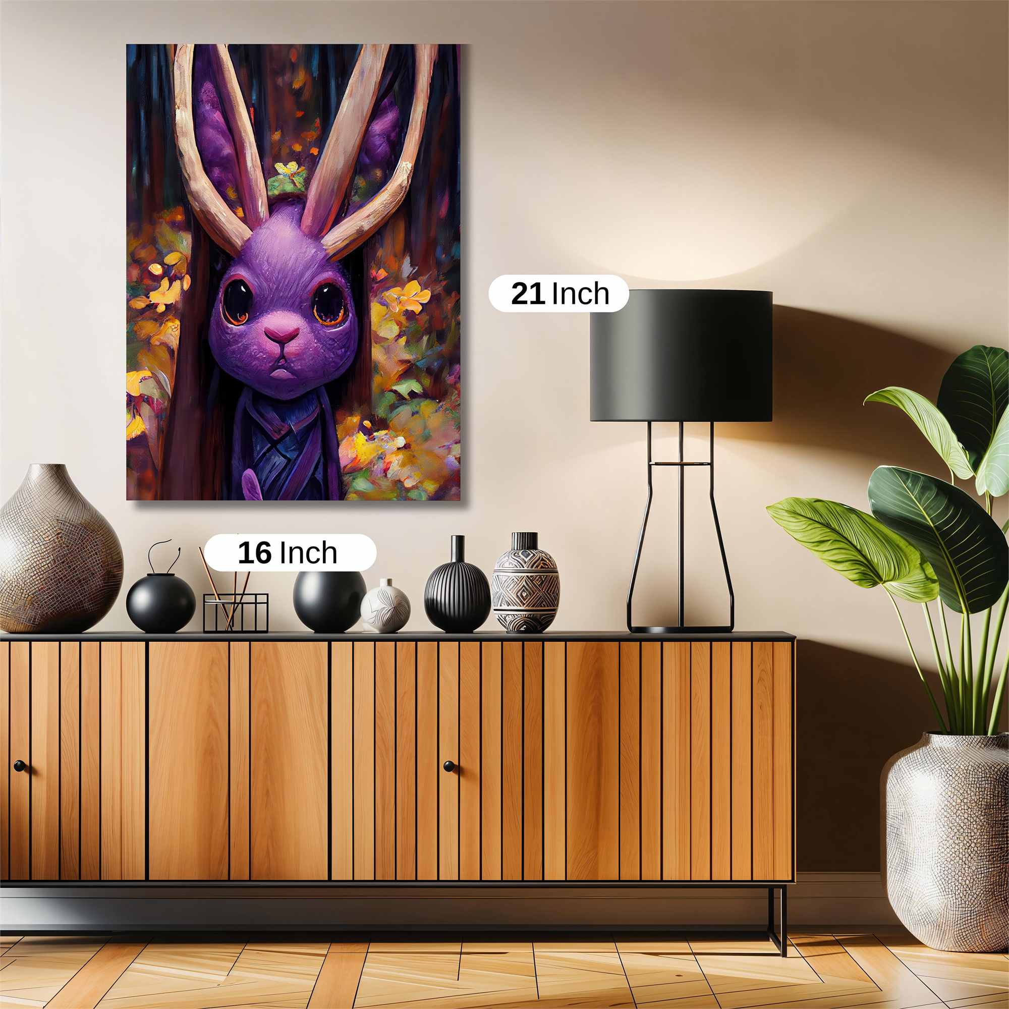 Mystic Rabbit Safe Wall Magnetic / M