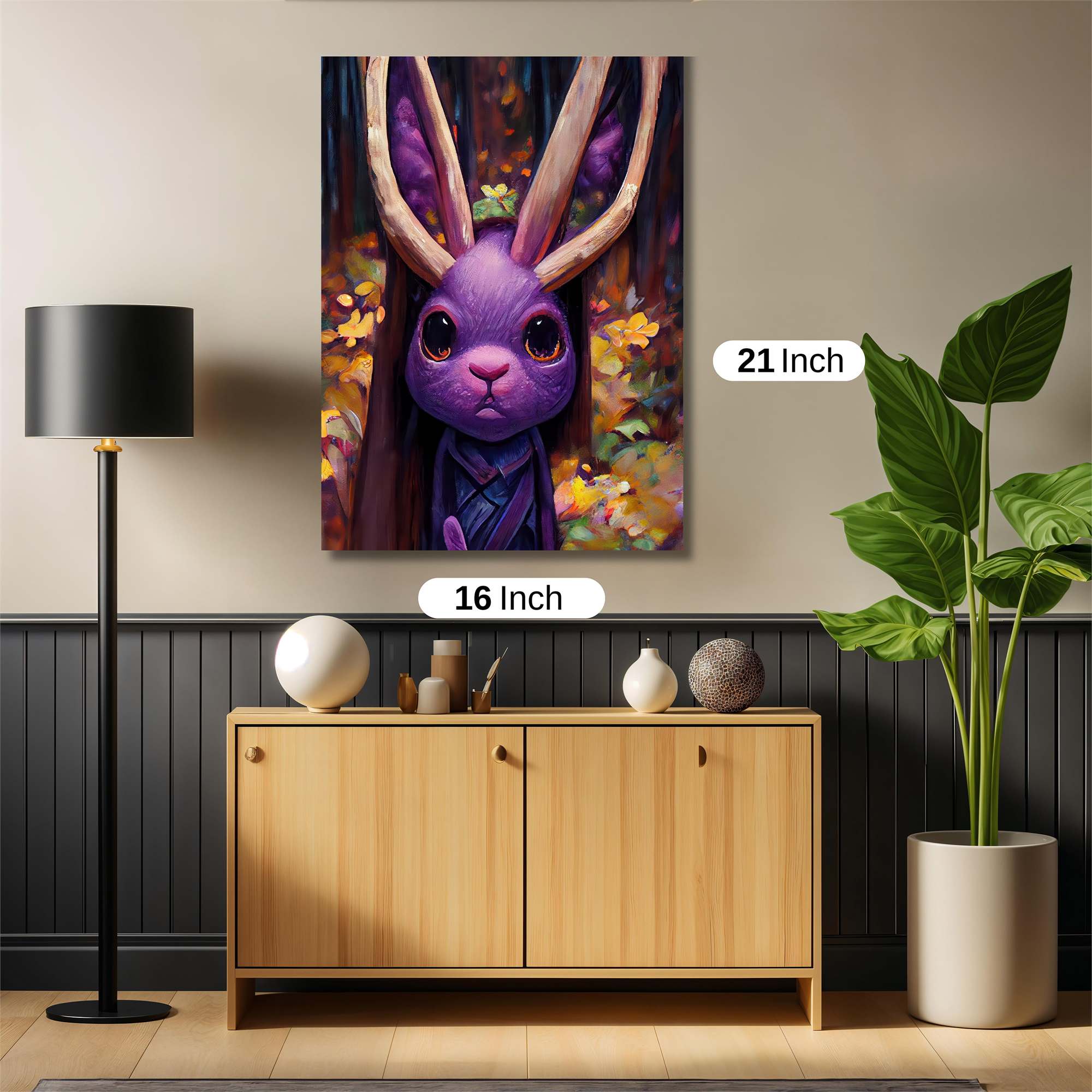 Mystic Rabbit Safe Wall Magnetic / M