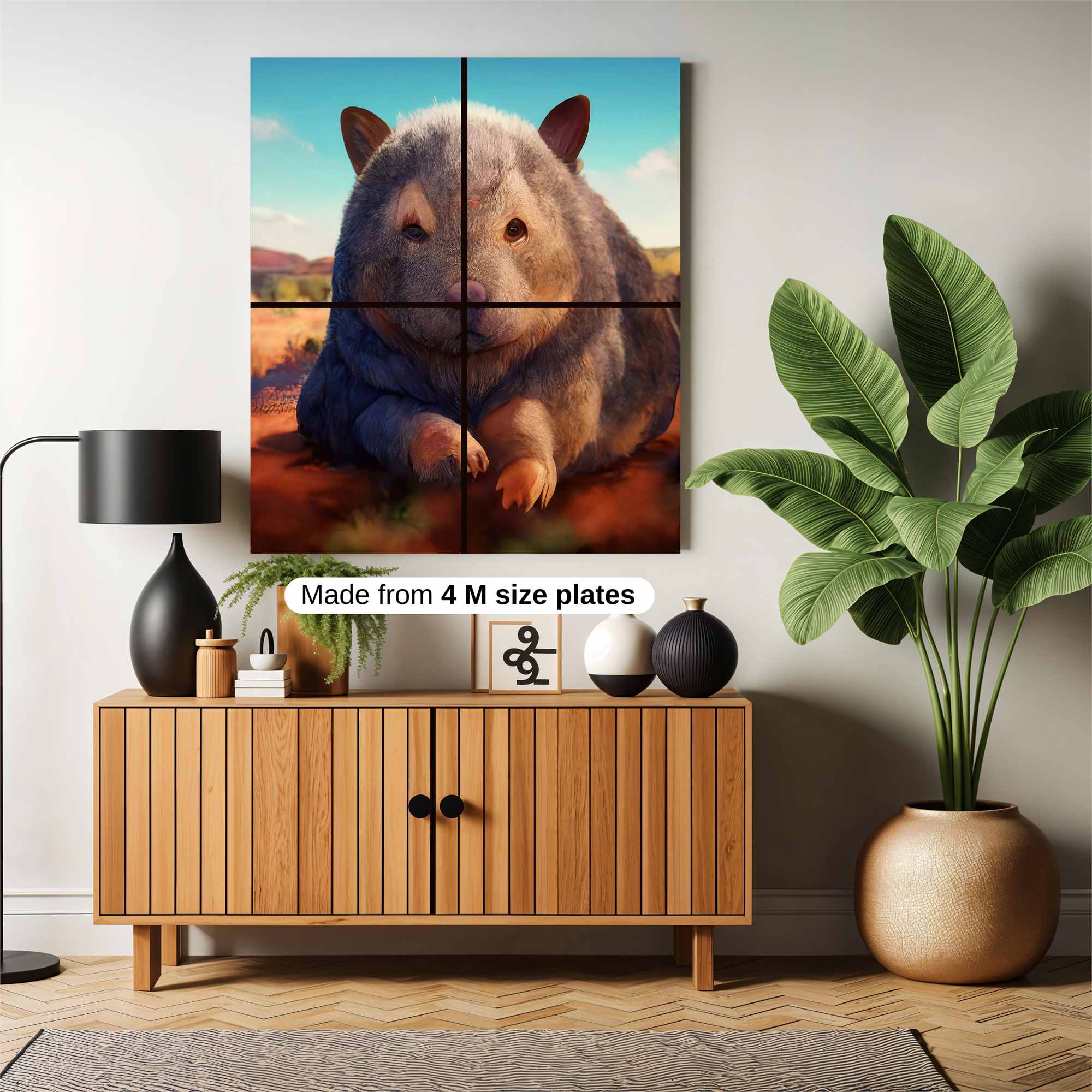 Wombat Wonder Safe Wall Magnetic / M