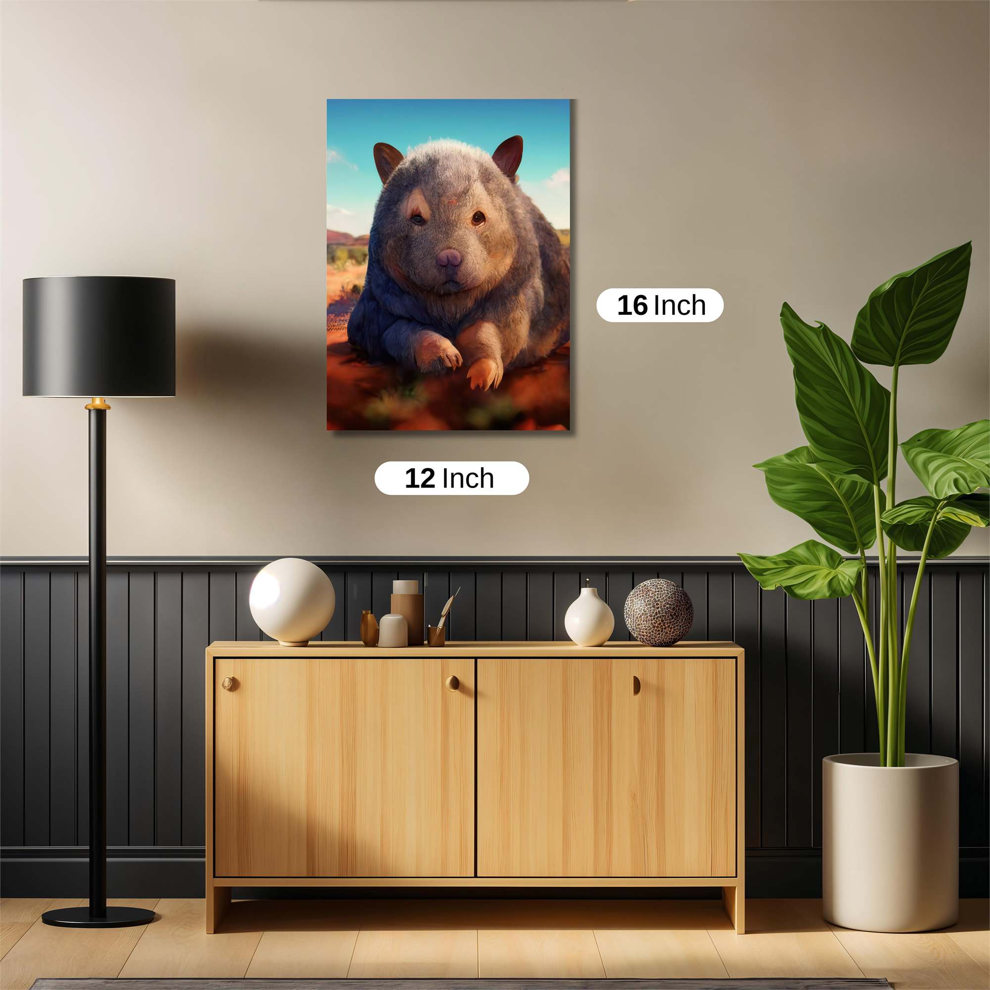Wombat Wonder Safe Wall Magnetic / M