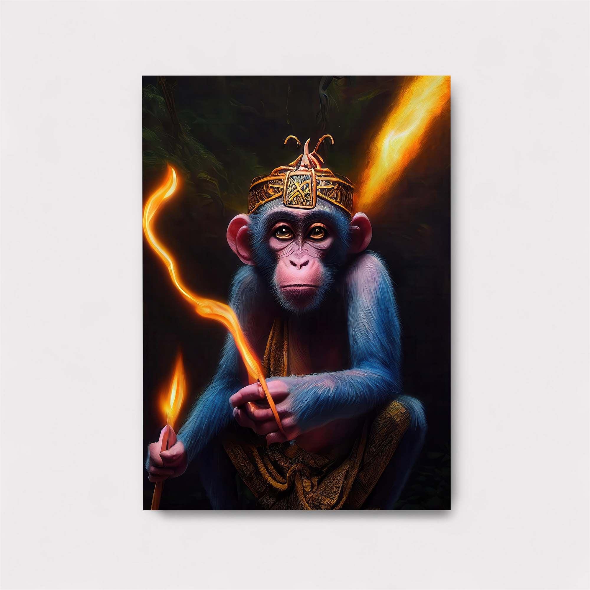Hanuman Enlightened Safe Wall Magnetic / M
