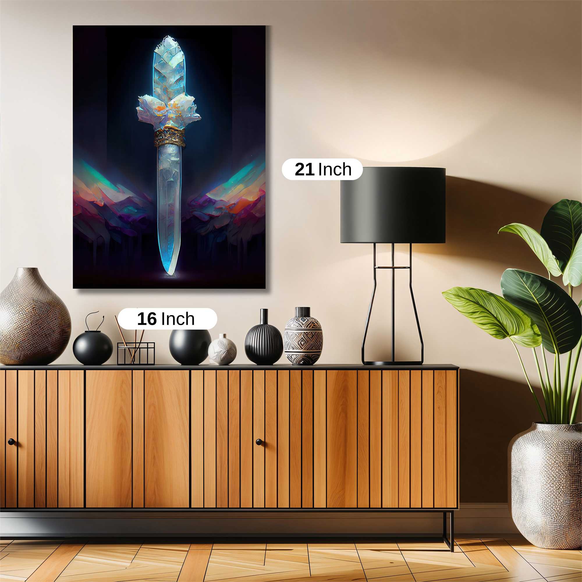 Crystal Serenity Safe Wall Magnetic / M