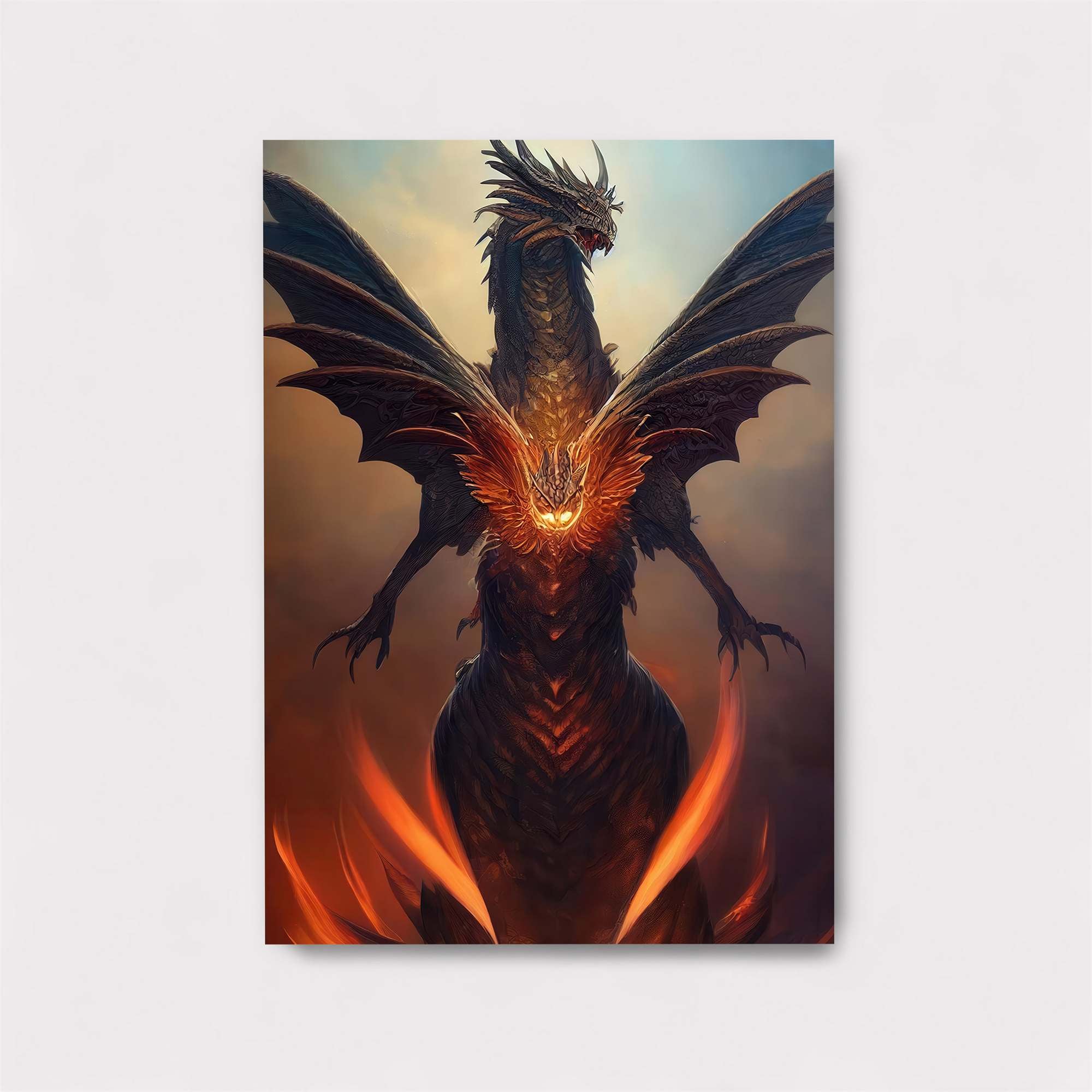 Dragon Blaze Safe Wall Magnetic / M
