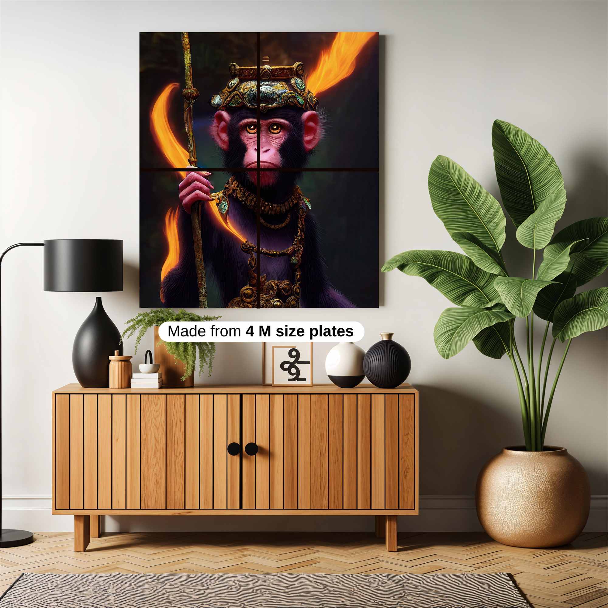 Hanuman Fiery Safe Wall Magnetic / M
