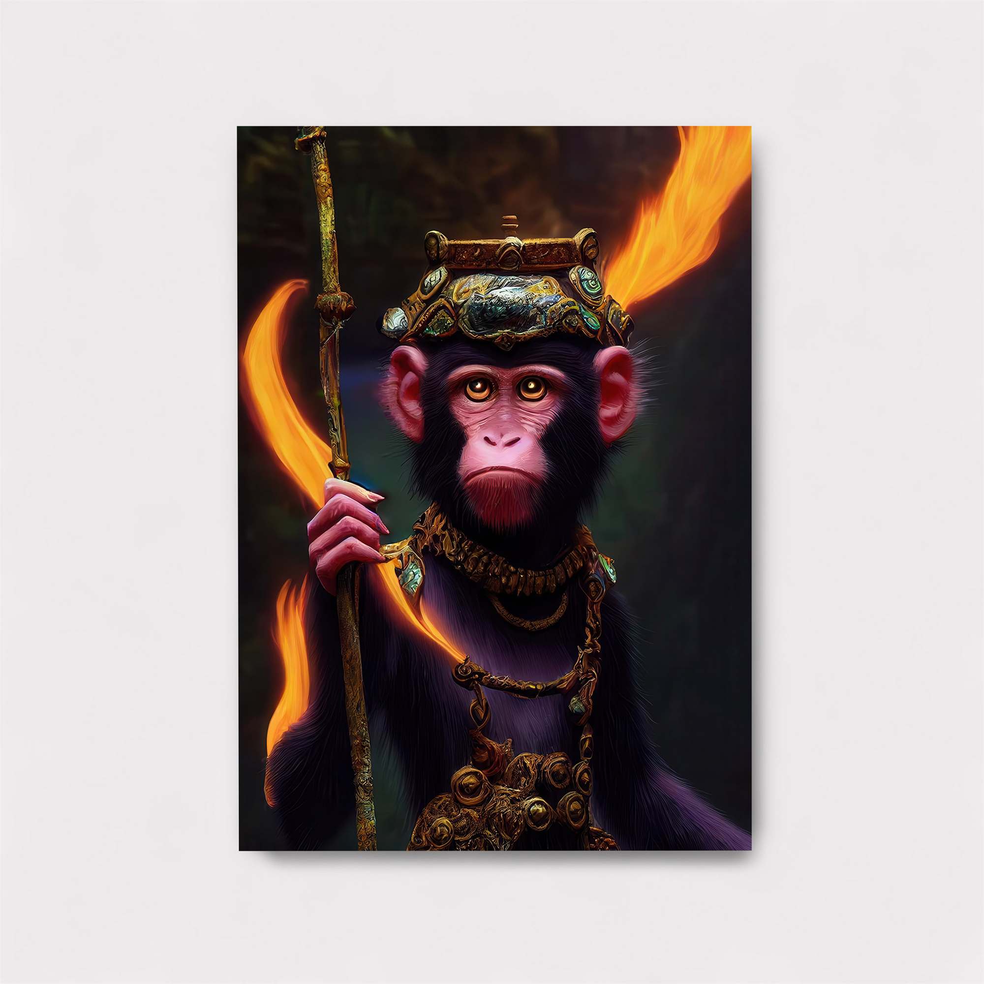 Hanuman Fiery Safe Wall Magnetic / M