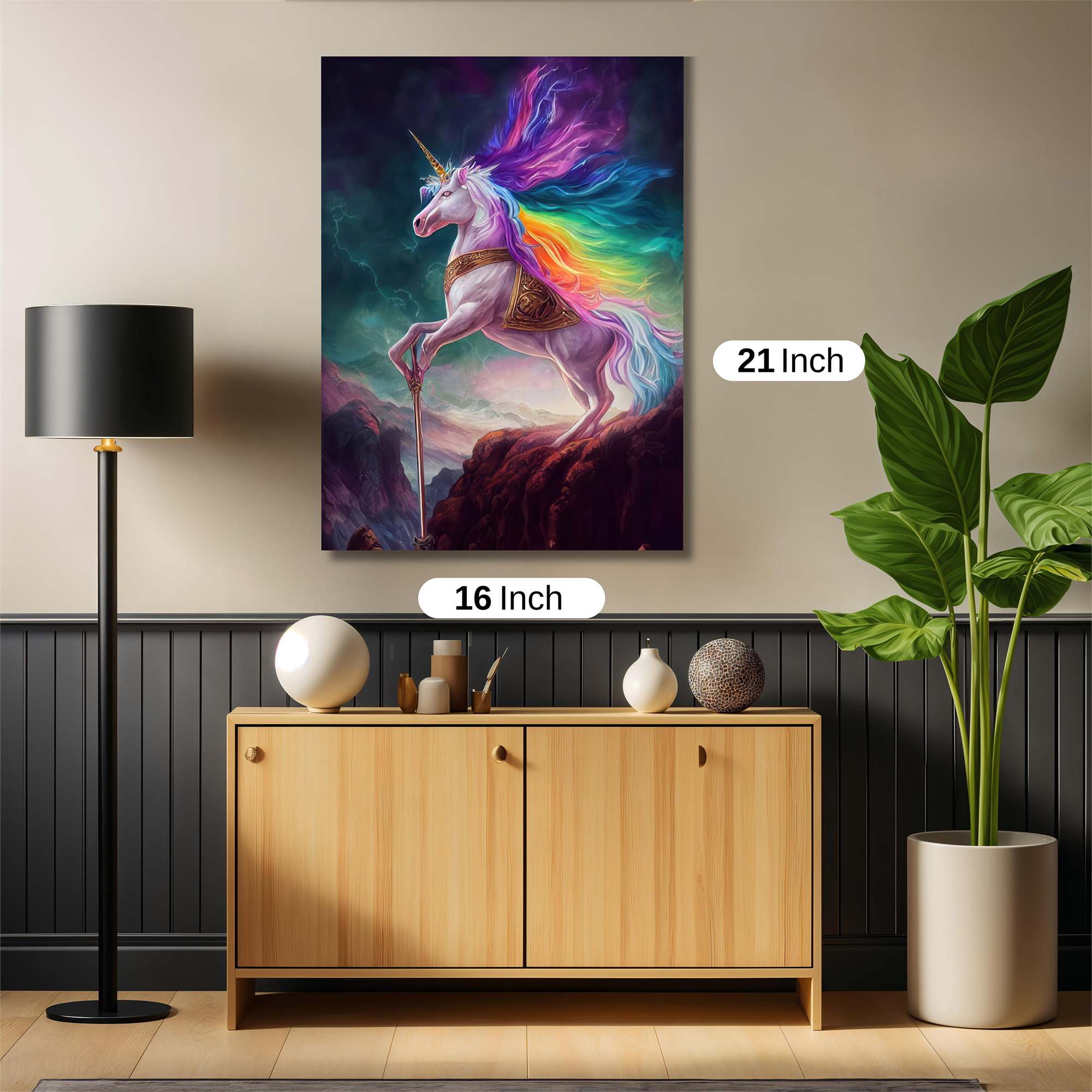 Unicorn Radiance Safe Wall Magnetic / M