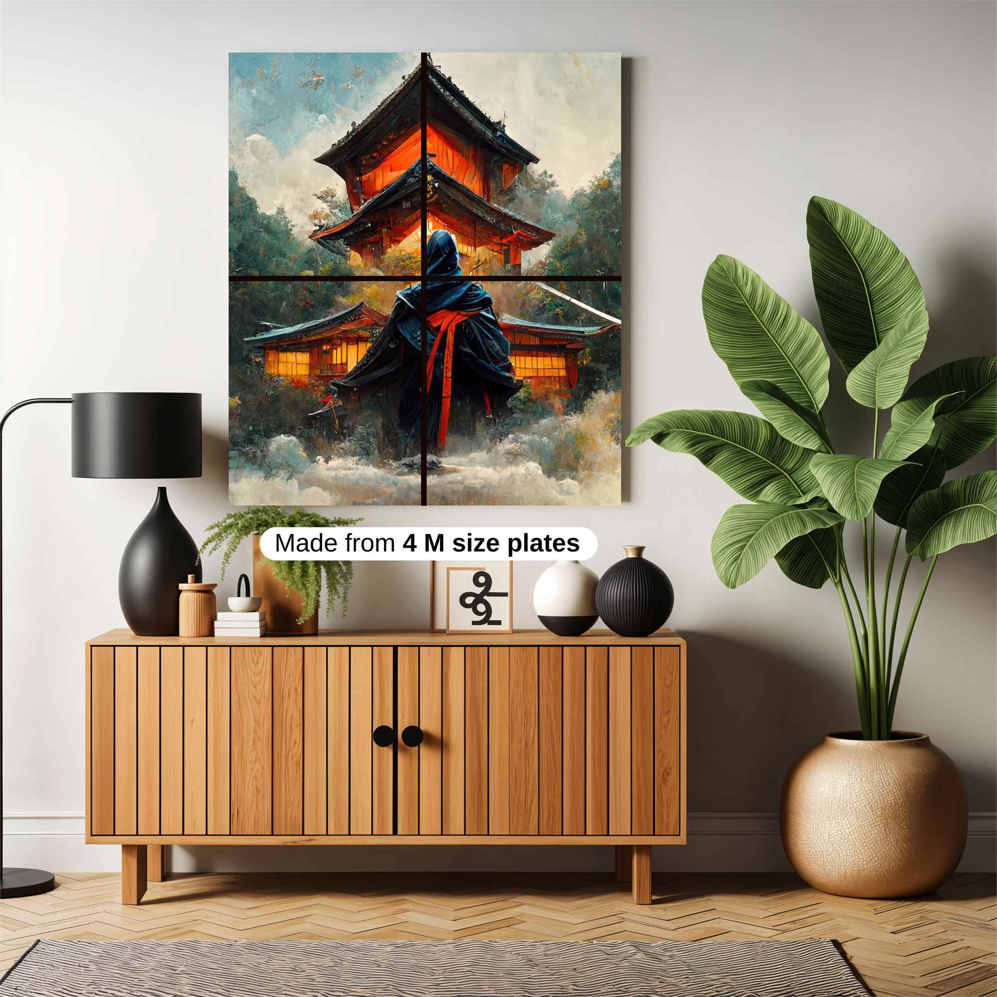 Samurai Serenity Safe Wall Magnetic / M