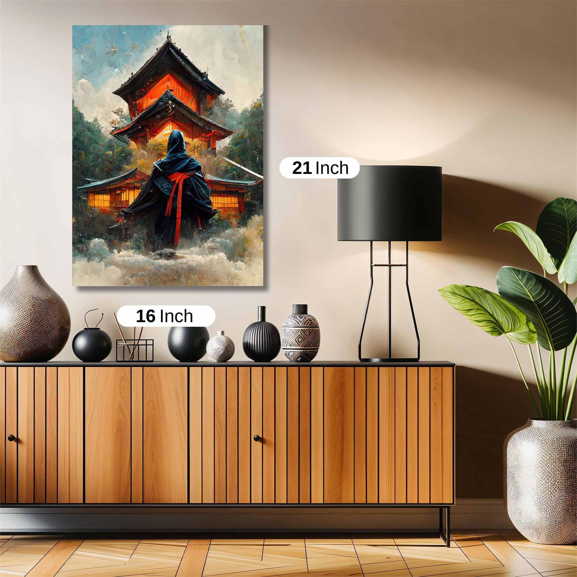 Samurai Serenity Safe Wall Magnetic / M