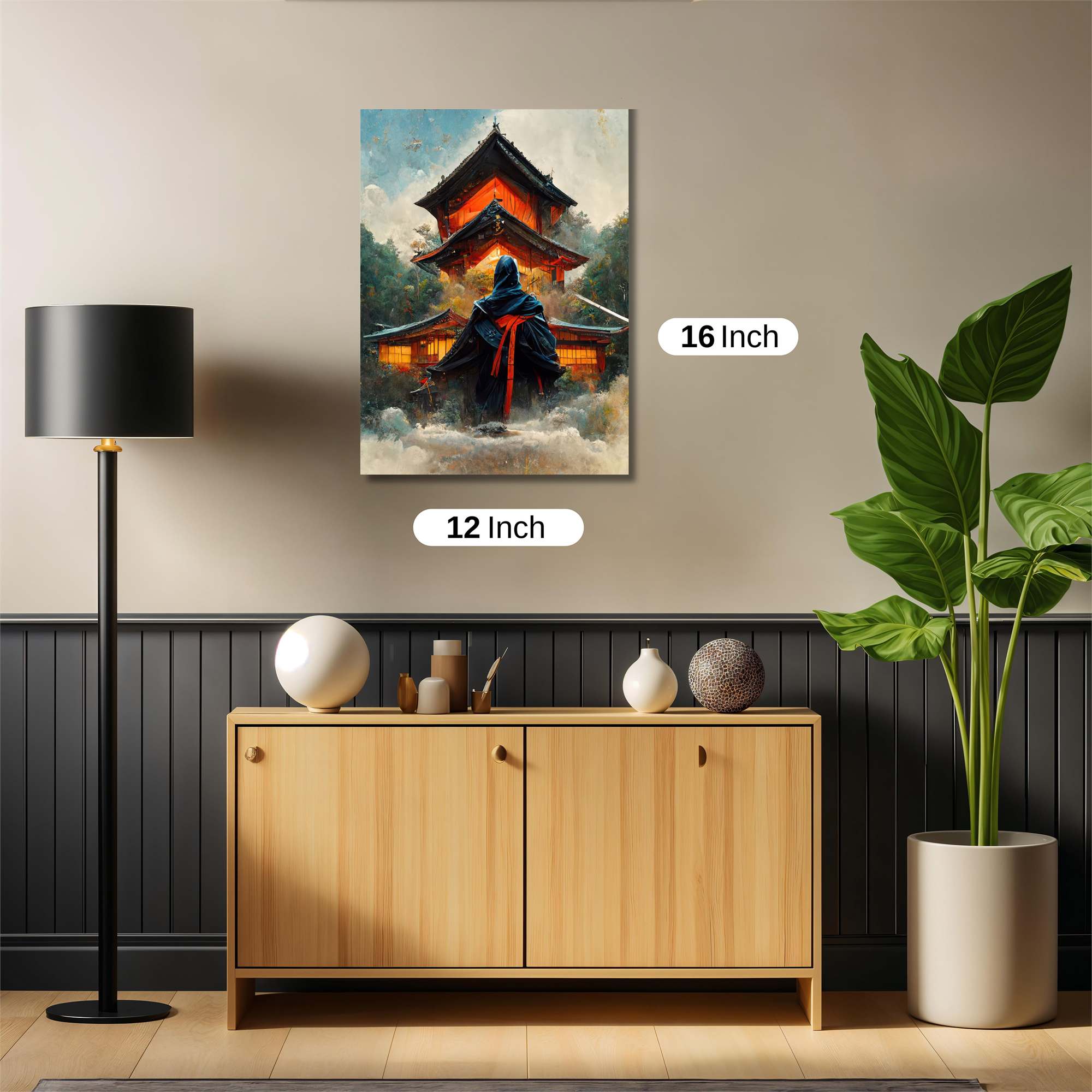 Samurai Serenity Safe Wall Magnetic / M