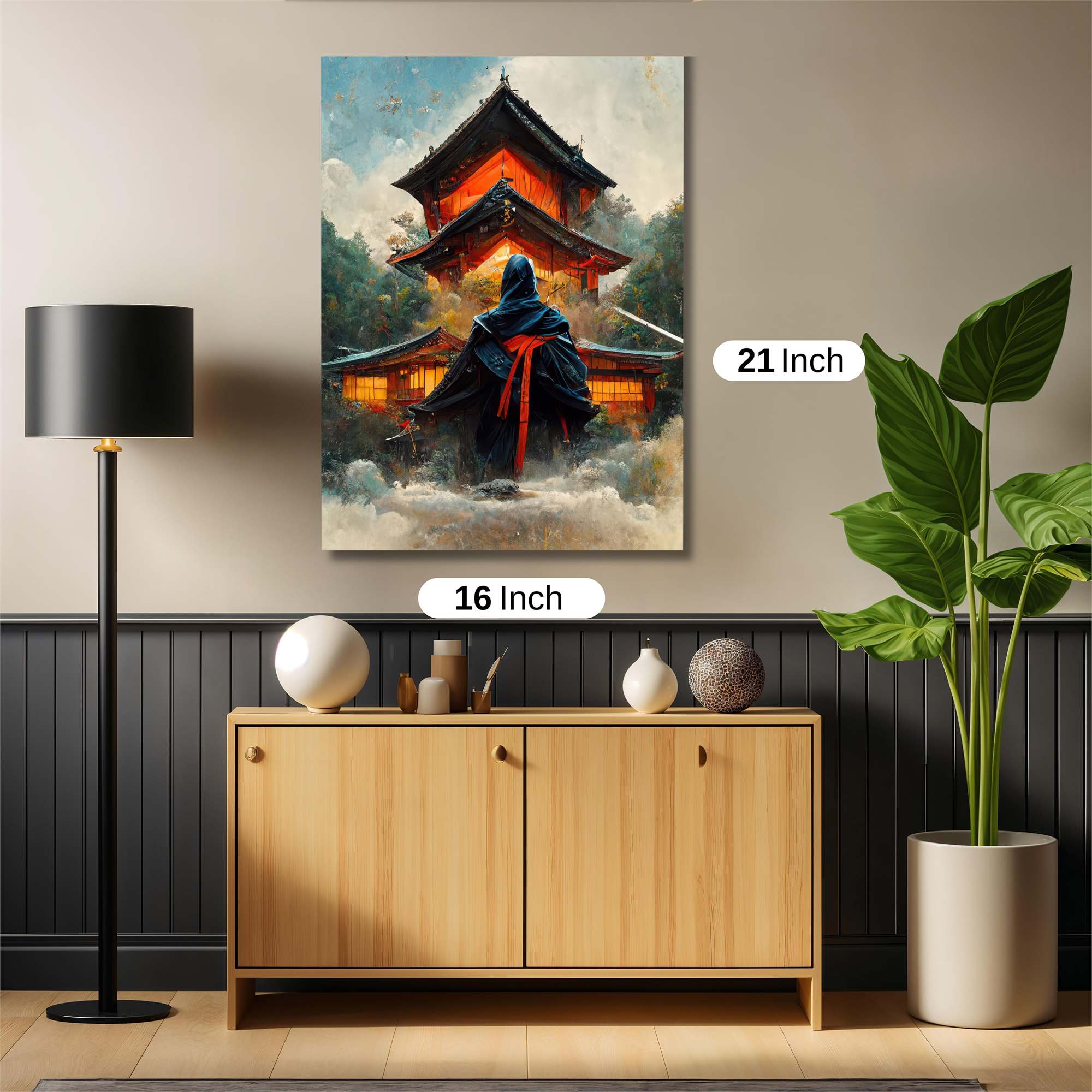 Samurai Serenity Safe Wall Magnetic / M