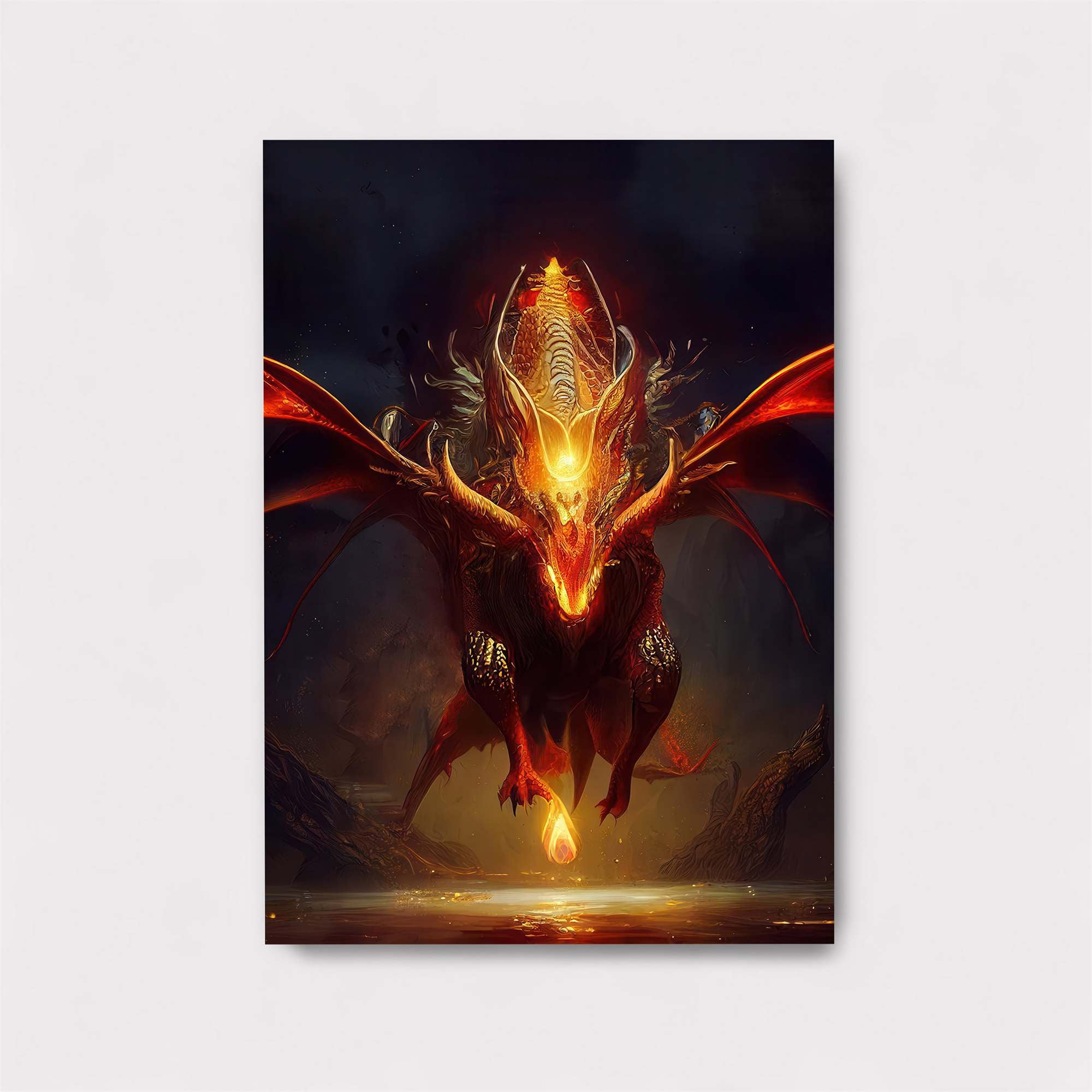 Dragon Blaze Safe Wall Magnetic / M