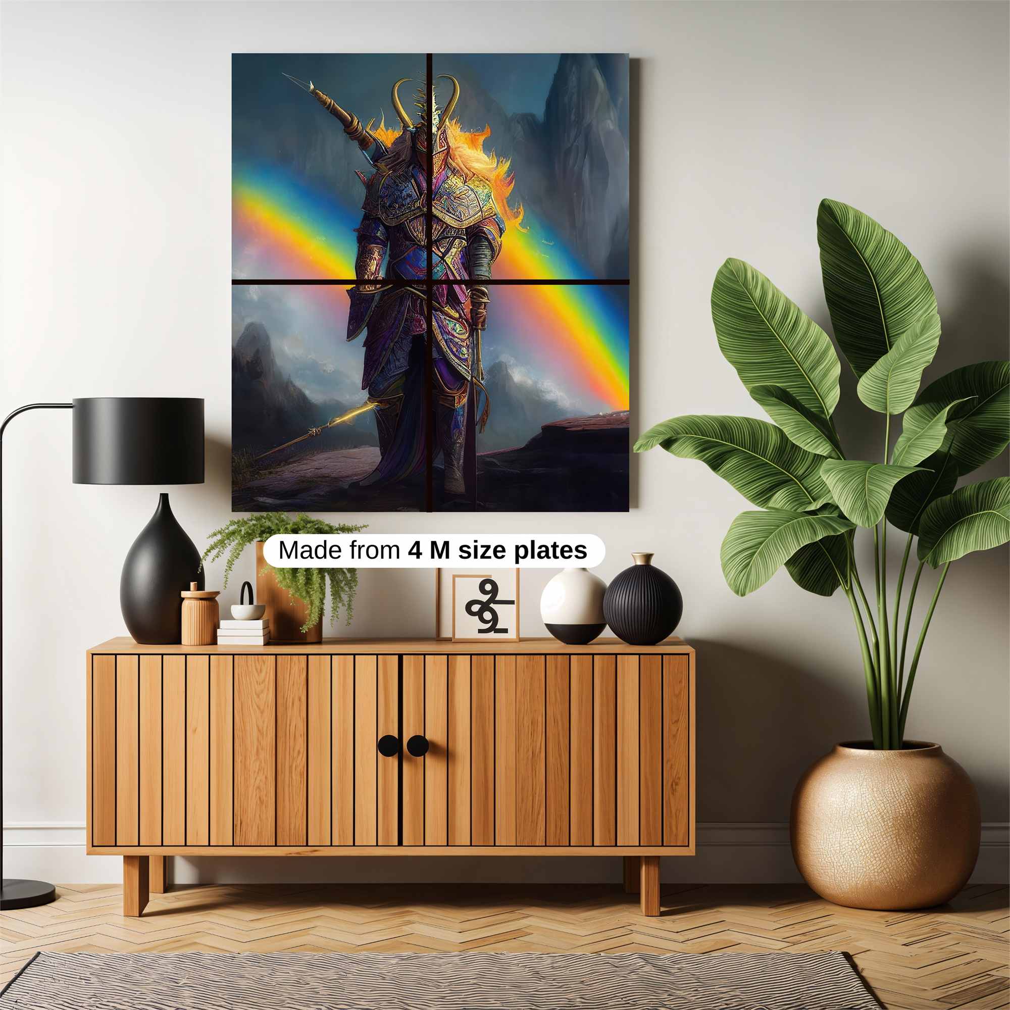 Rainbow Warrior Safe Wall Magnetic / M