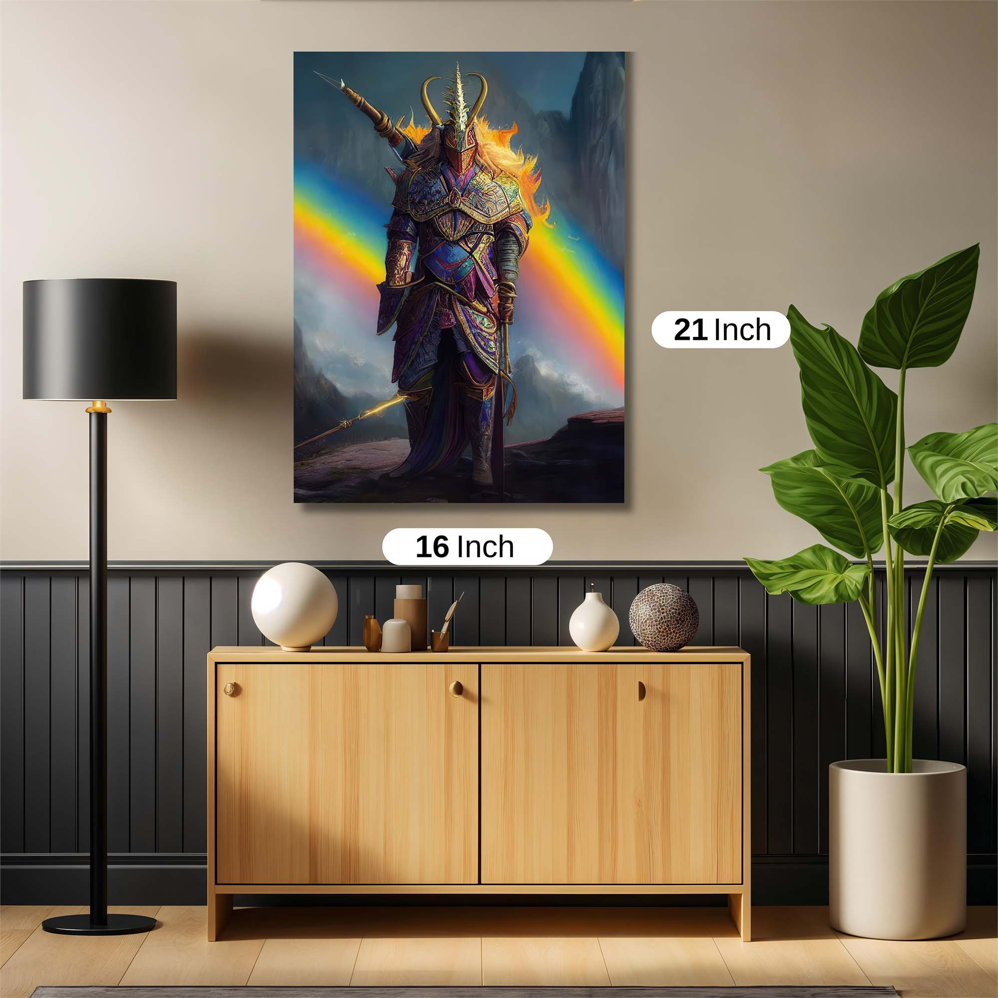 Rainbow Warrior Safe Wall Magnetic / M