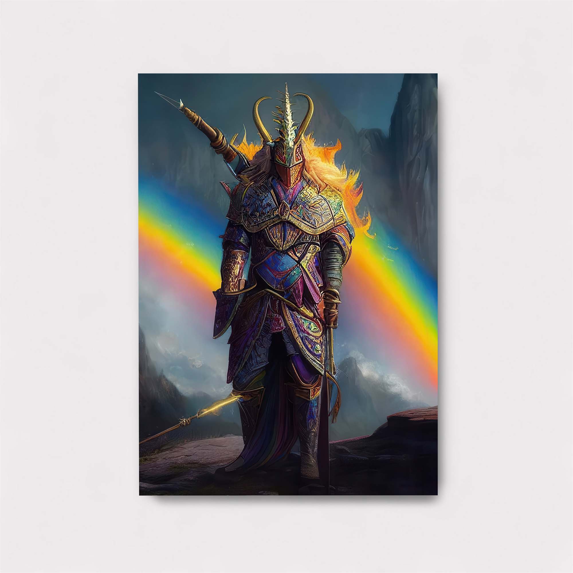 Rainbow Warrior Safe Wall Magnetic / M