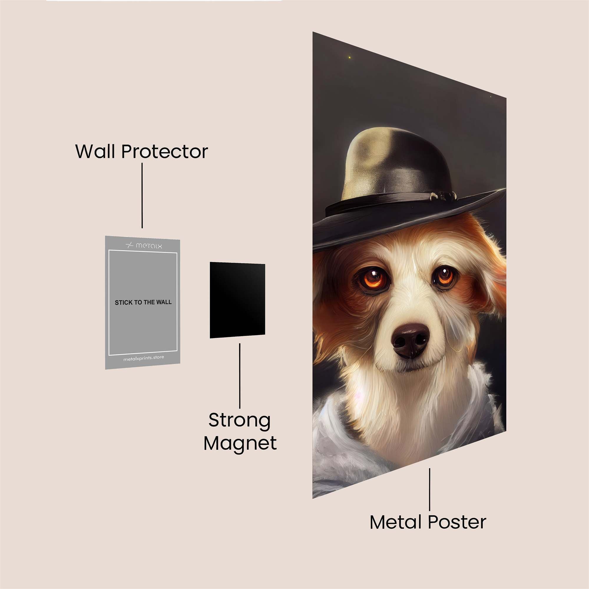 Dapper Dreamer Safe Wall Magnetic / M