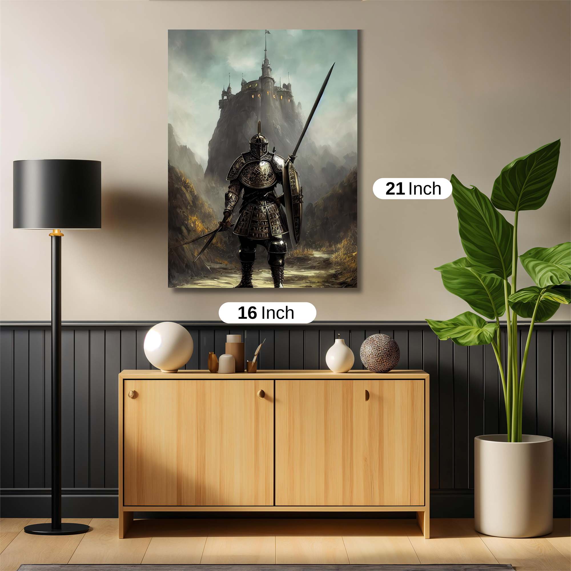 Knightly Resolve Safe Wall Magnetic / M