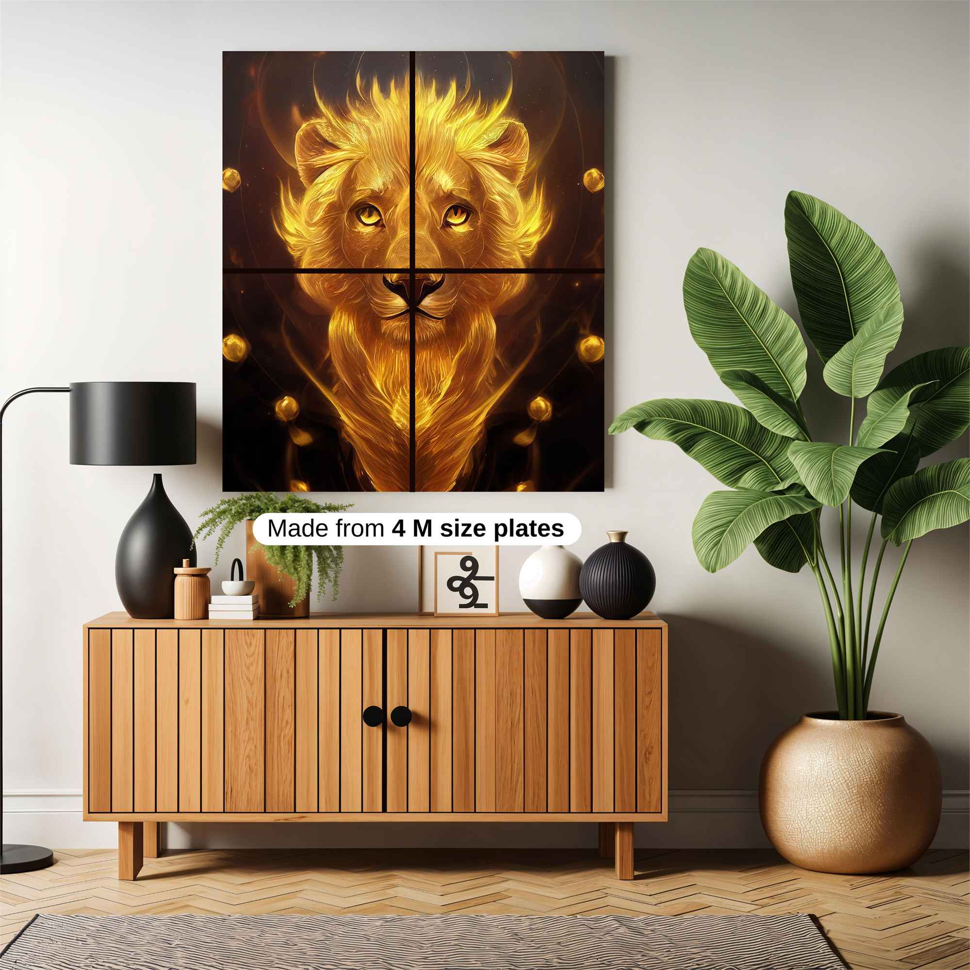 Lion Radiance Safe Wall Magnetic / M