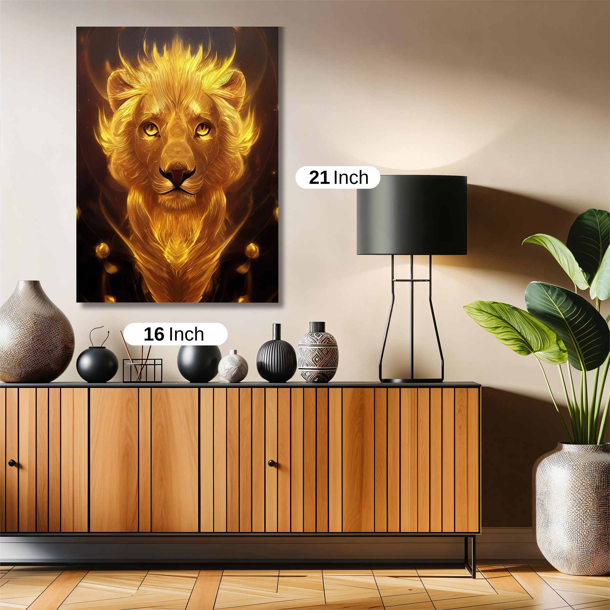 Lion Radiance Safe Wall Magnetic / M