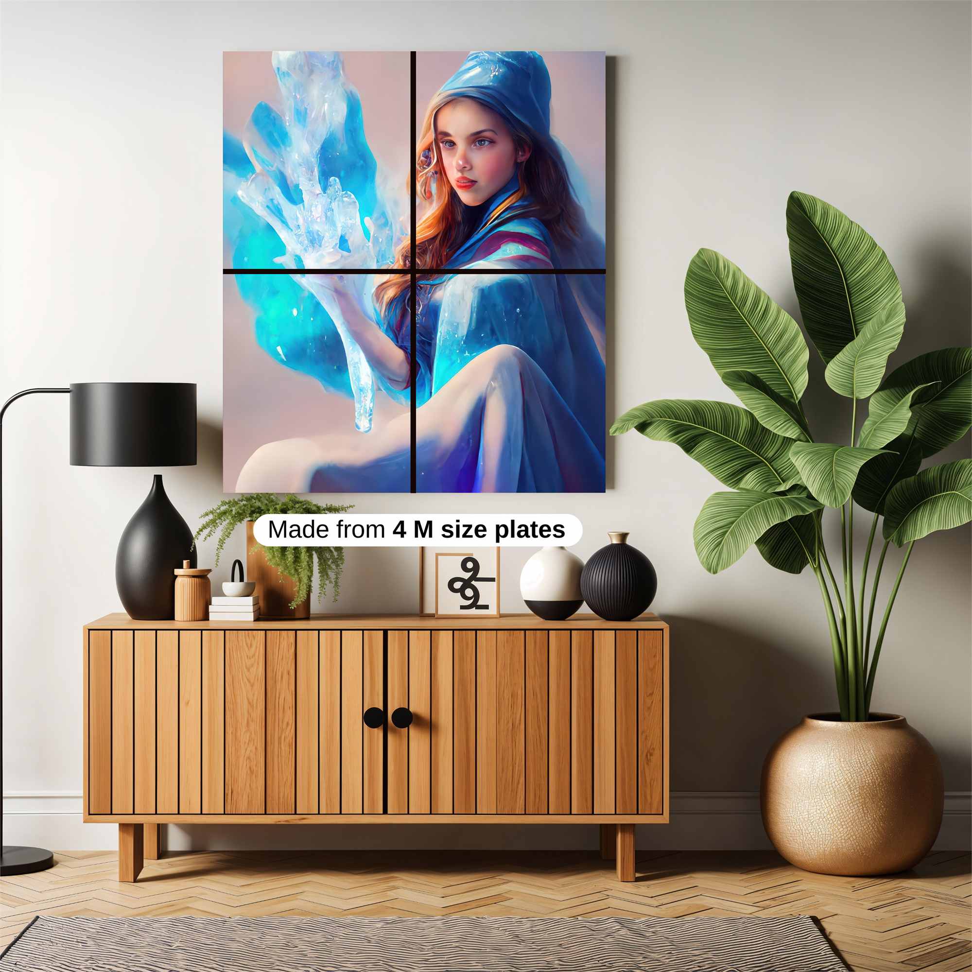 Frost Sorceress Safe Wall Magnetic / M