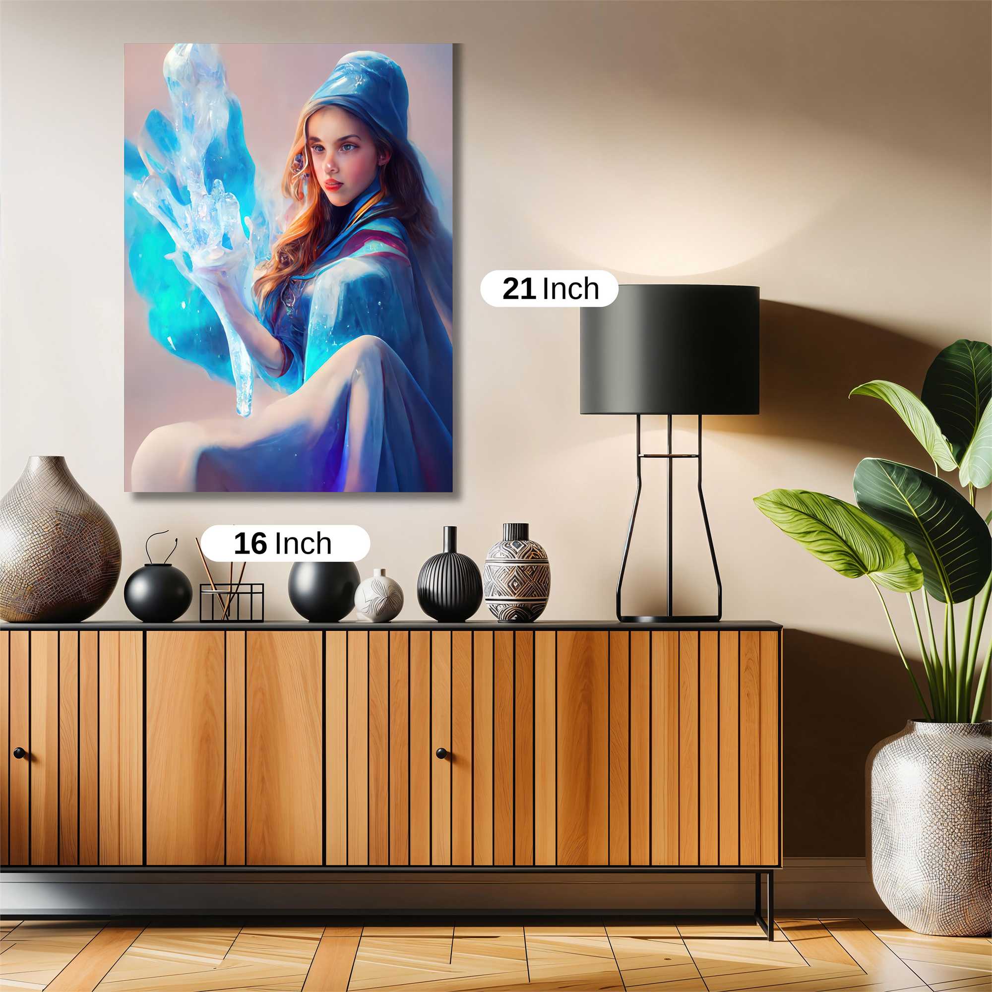 Frost Sorceress Safe Wall Magnetic / M