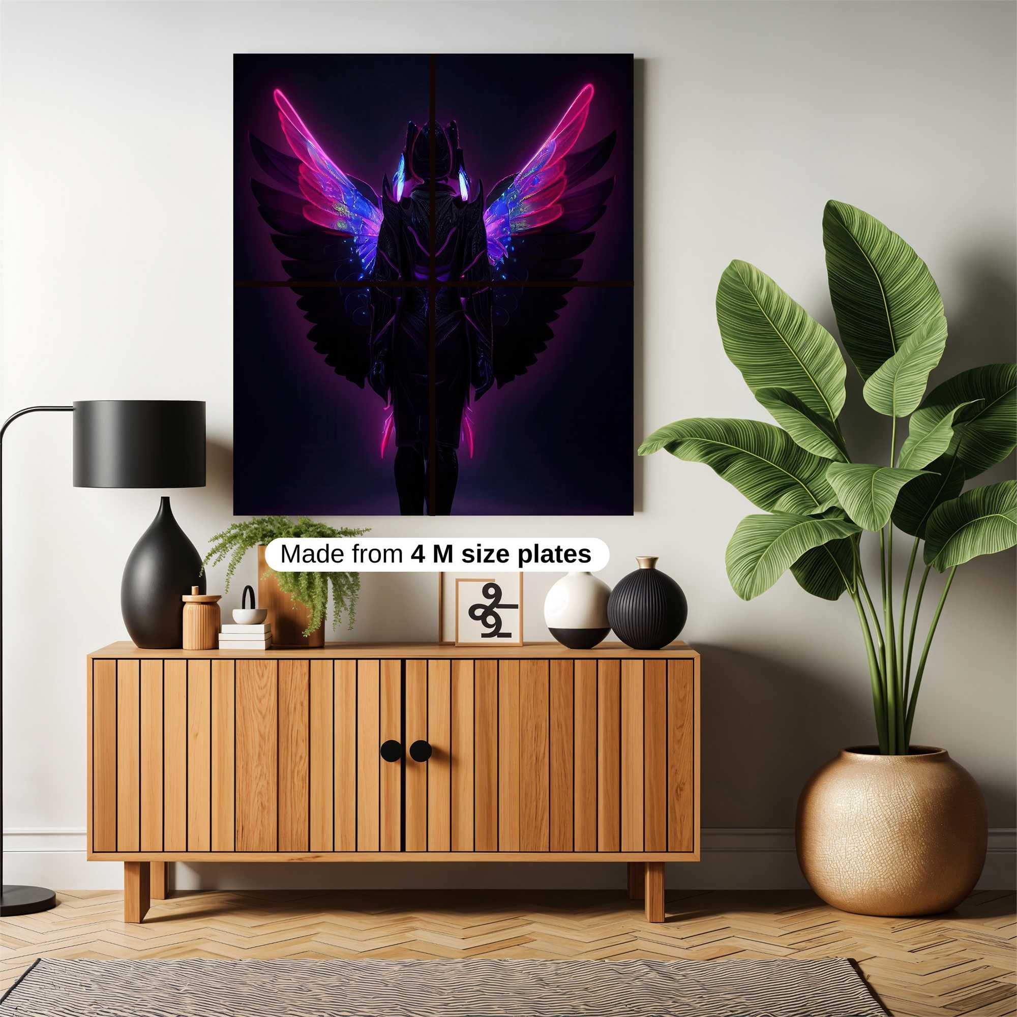 Angel Glow Safe Wall Magnetic / M