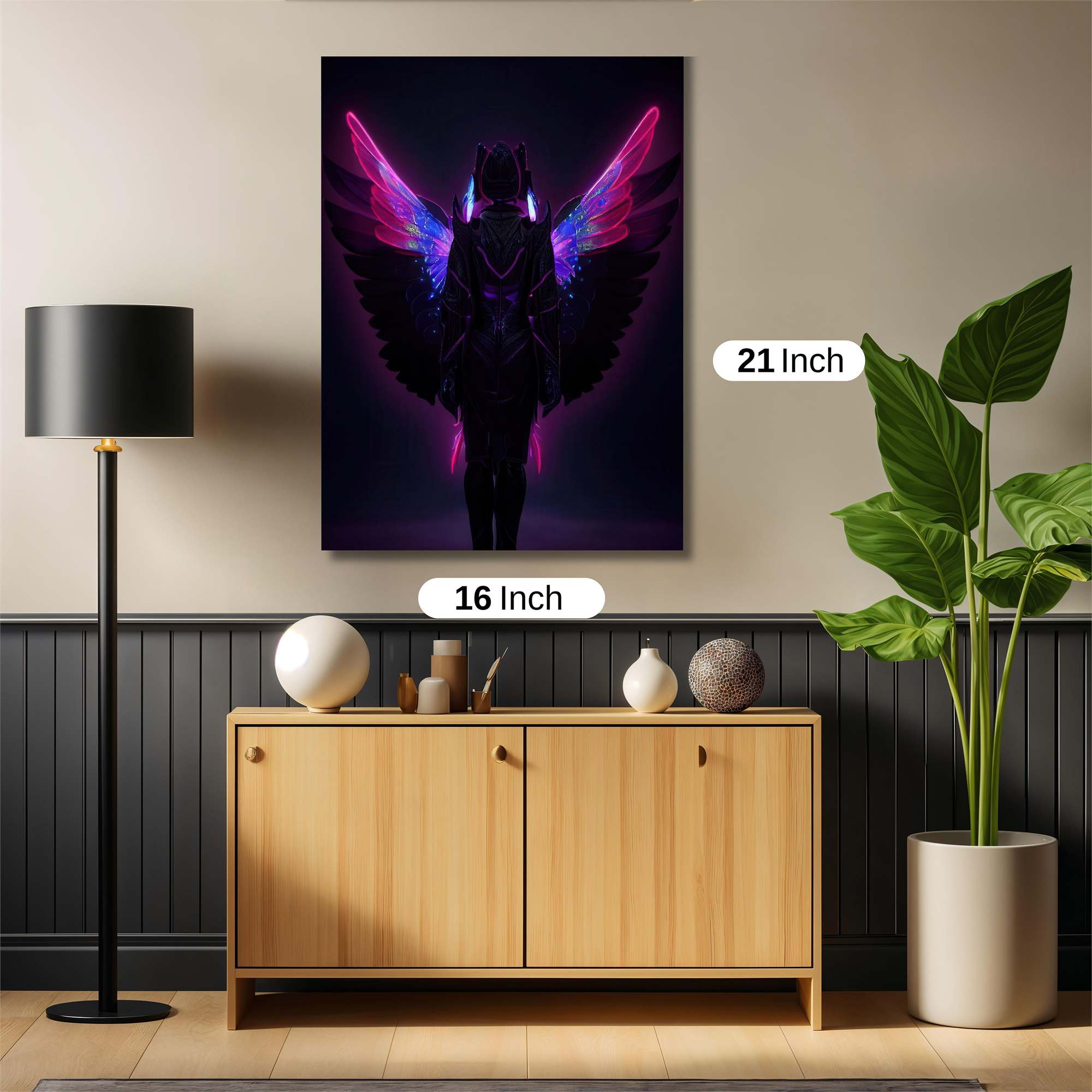Angel Glow Safe Wall Magnetic / M