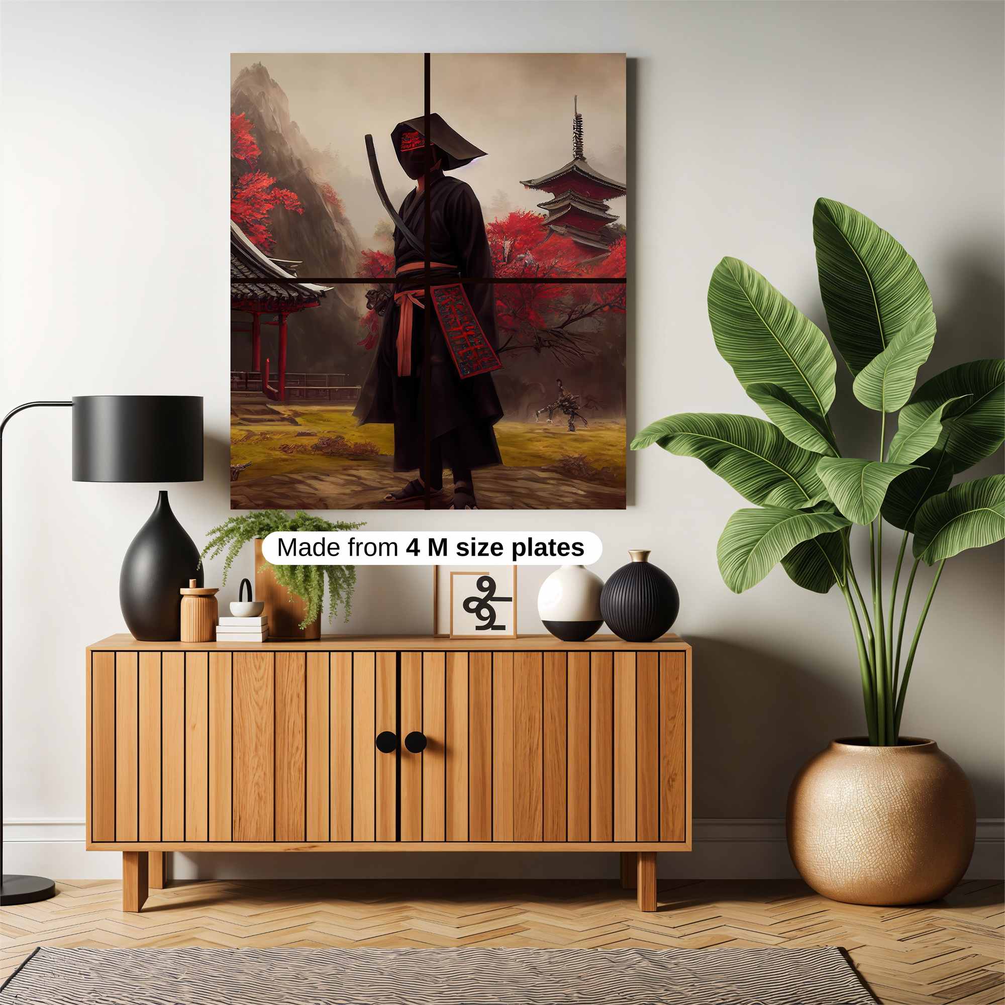 Samurai Serenity Safe Wall Magnetic / M