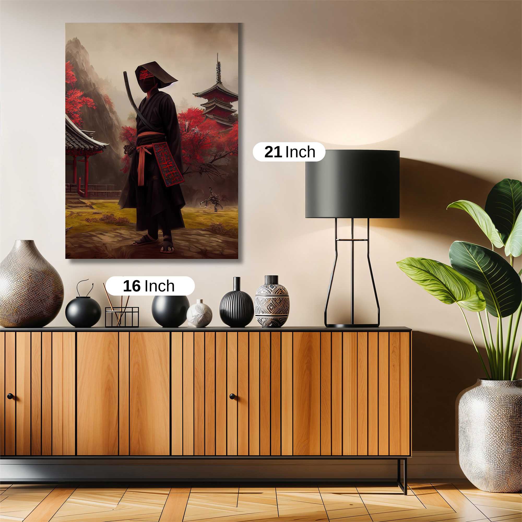 Samurai Serenity Safe Wall Magnetic / M